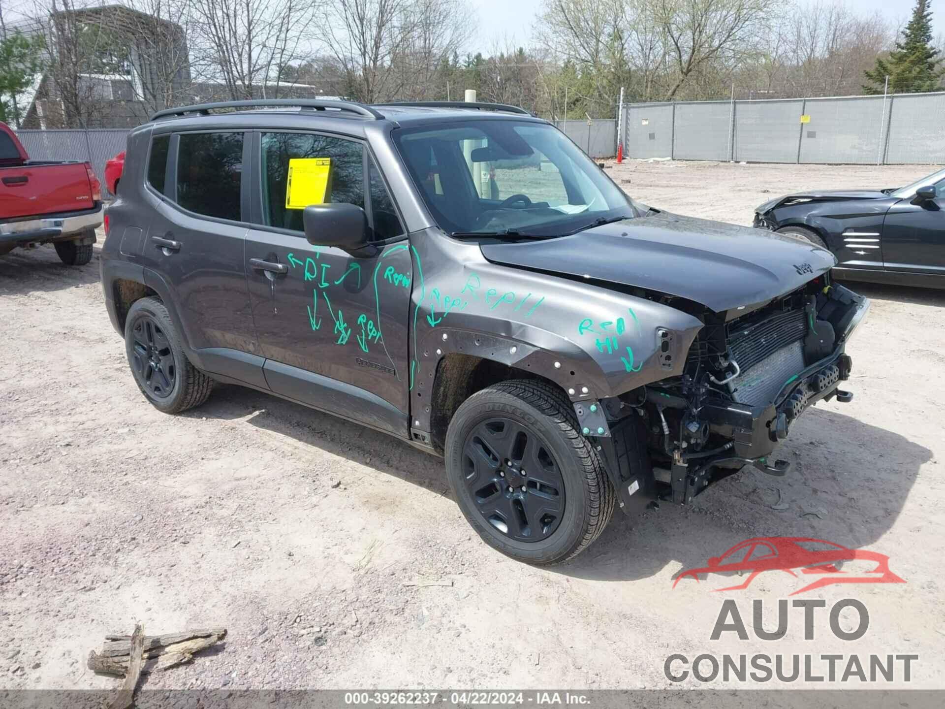 JEEP RENEGADE 2019 - ZACNJBAB7KPK40283