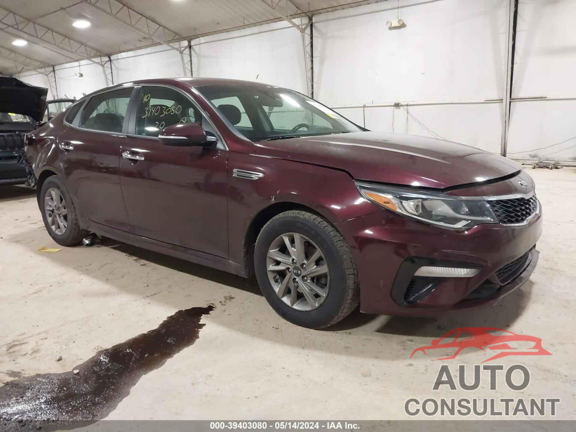 KIA OPTIMA 2020 - 5XXGT4L35LG385755