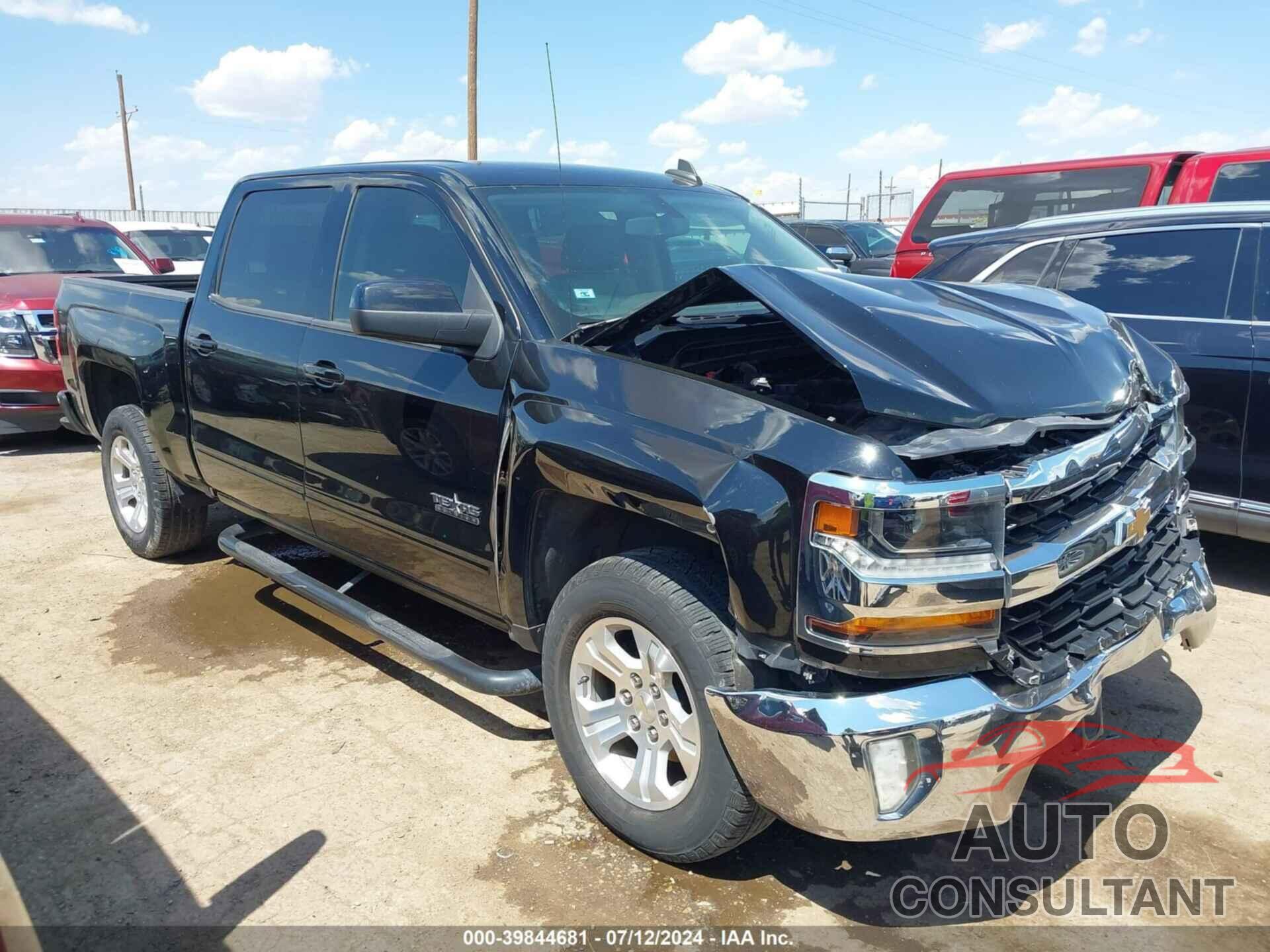 CHEVROLET SILVERADO 1500 2017 - 3GCPCREC5HG348557