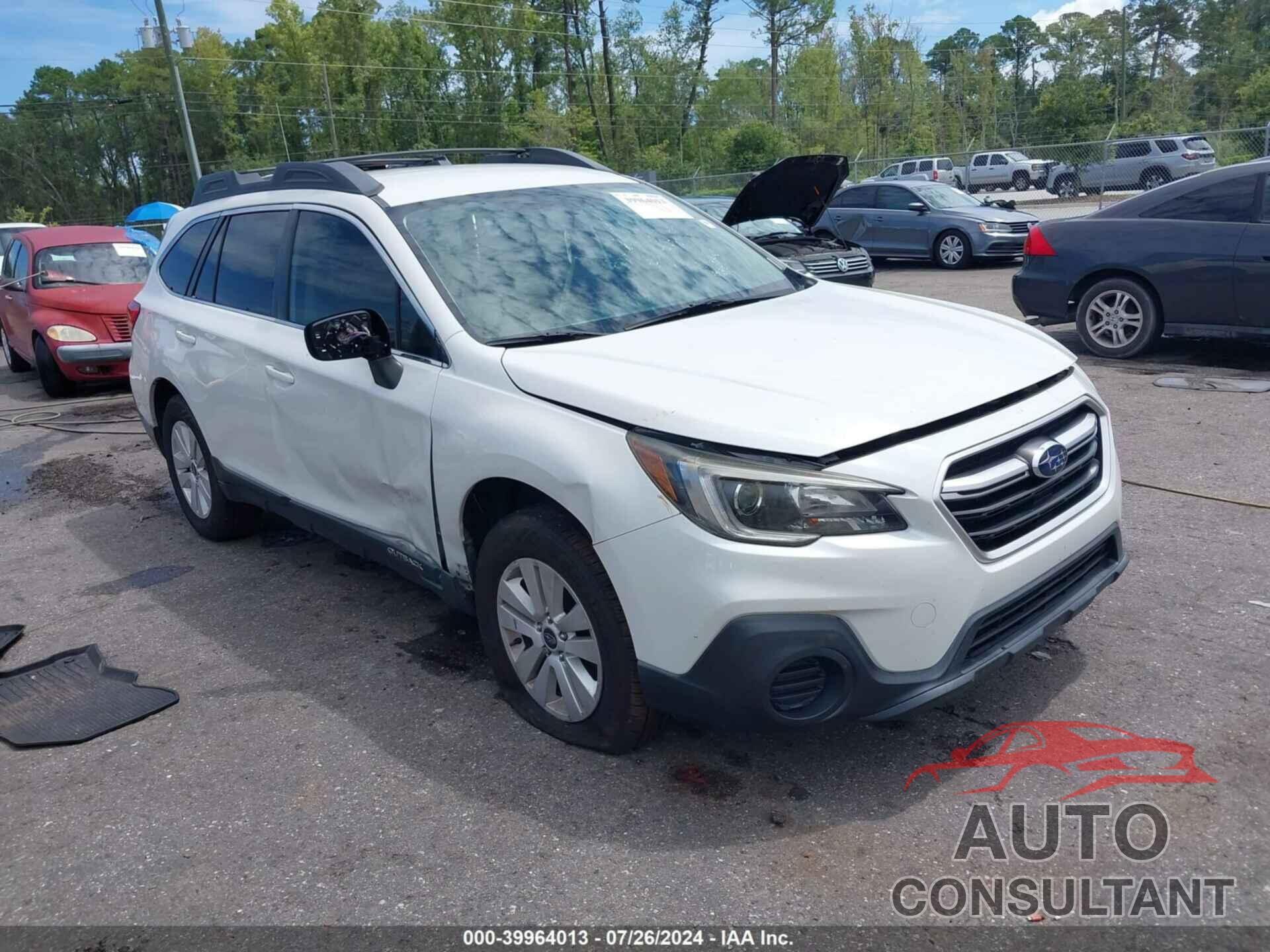 SUBARU OUTBACK 2018 - 4S4BSAACXJ3284718