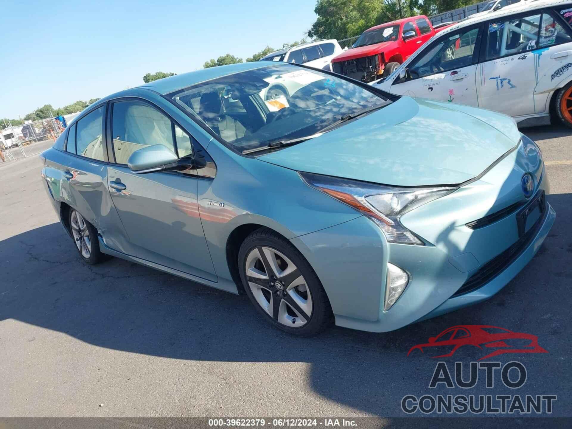 TOYOTA PRIUS 2016 - JTDKARFU3G3018215