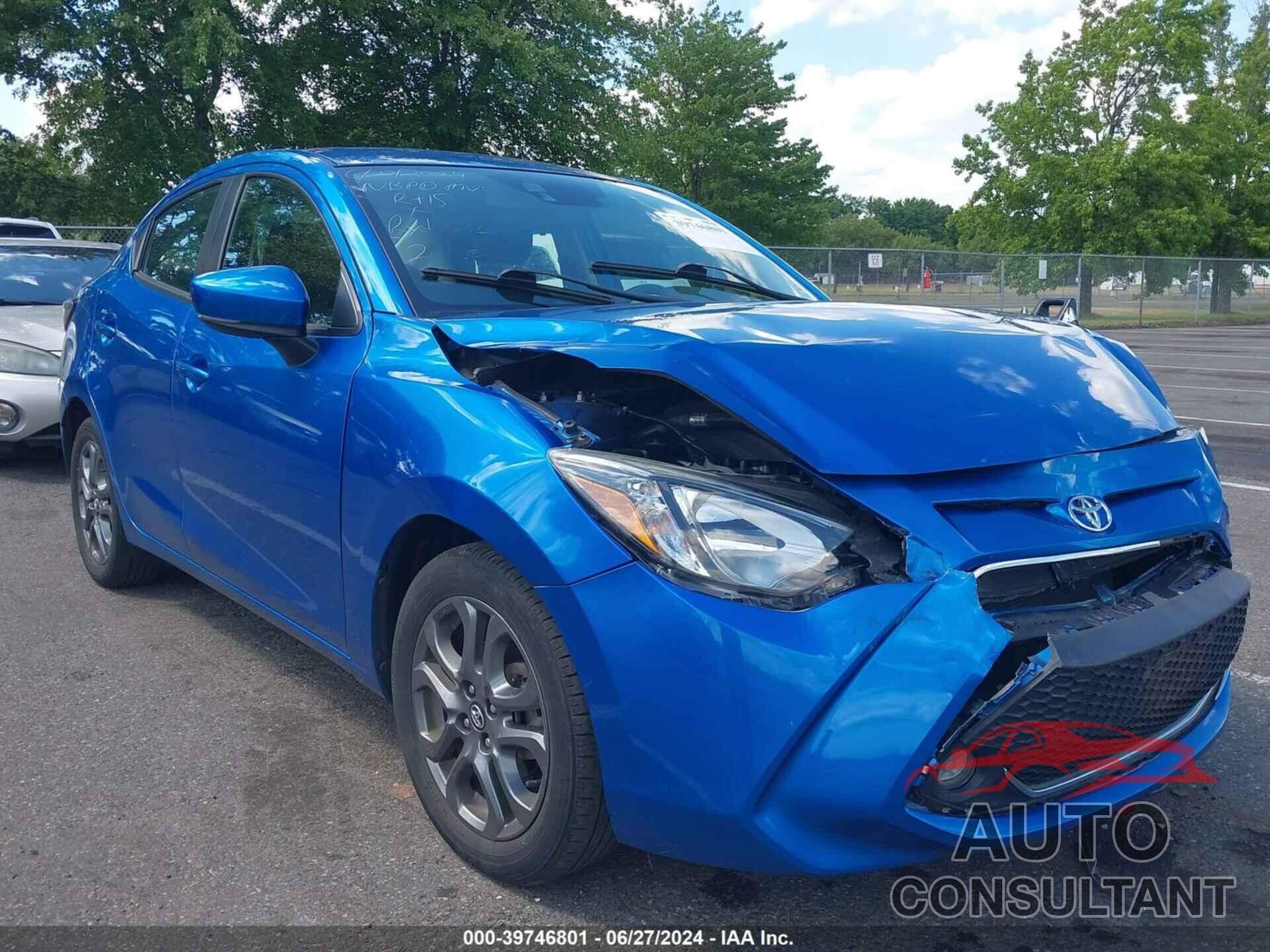 TOYOTA YARIS 2020 - 3MYDLBYV4LY709286