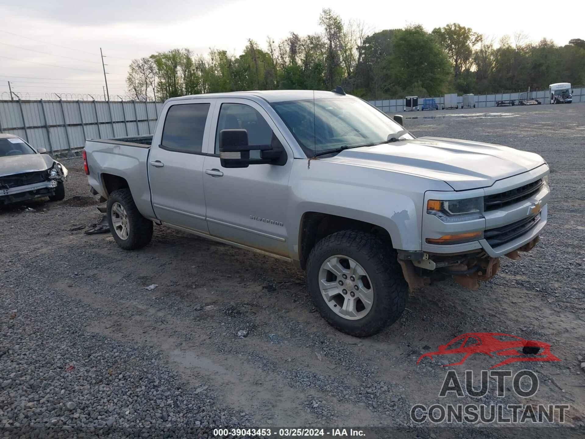 CHEVROLET SILVERADO 2018 - 3GCUKREH4JG495671