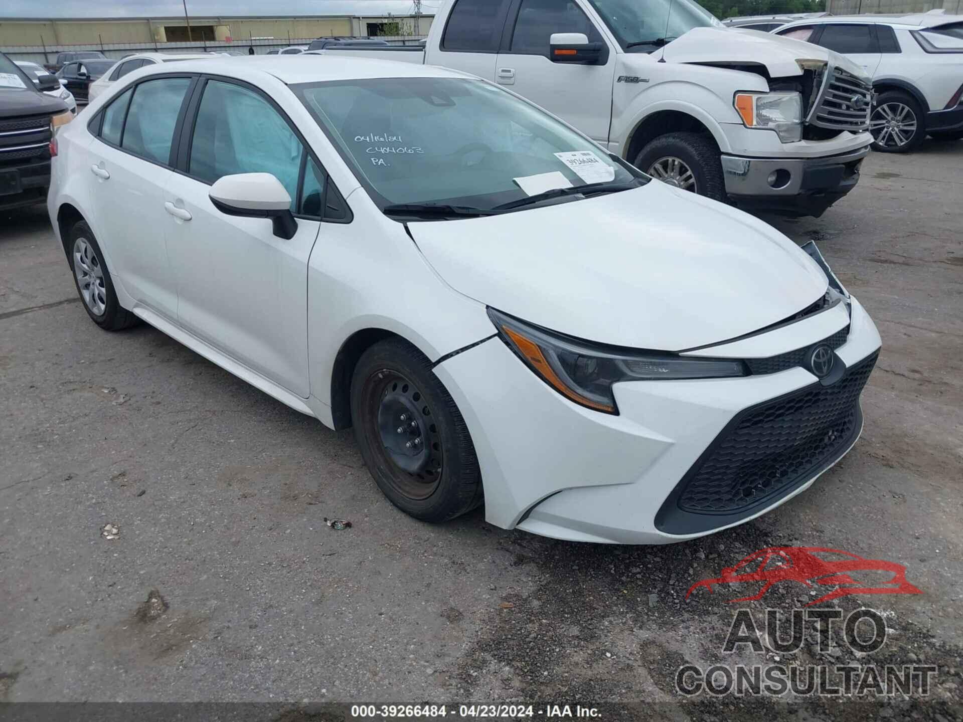 TOYOTA COROLLA 2022 - 5YFEPMAE9NP383114