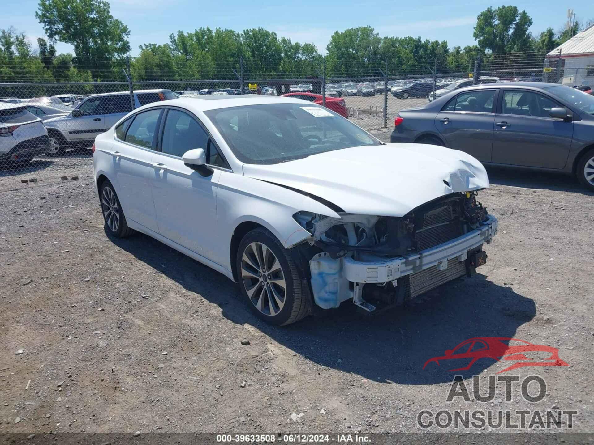 FORD FUSION 2019 - 3FA6P0T92KR254222