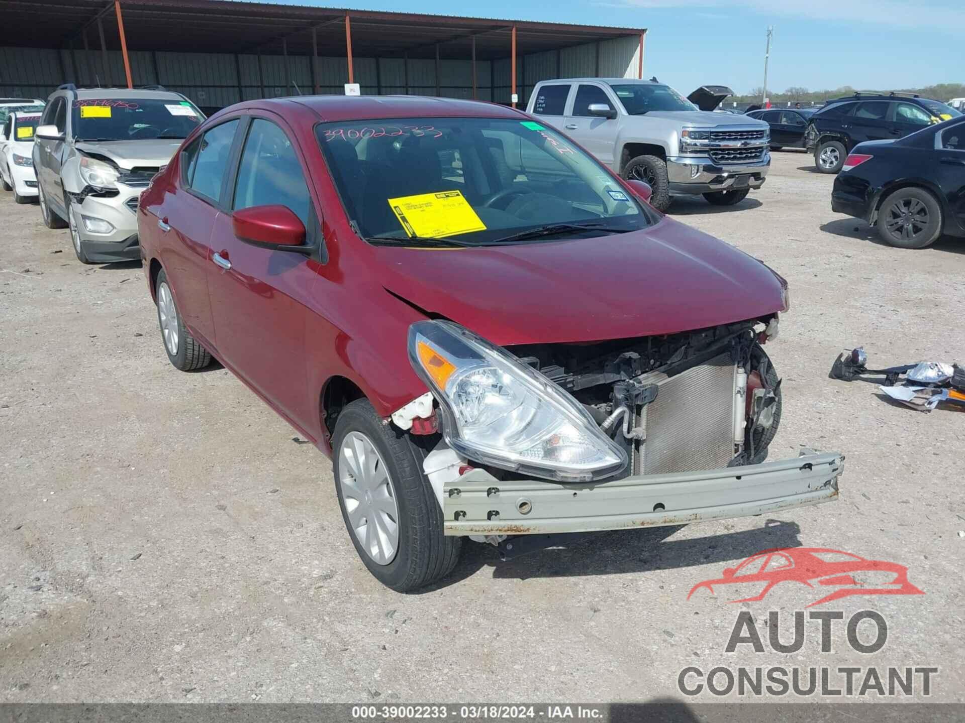 NISSAN VERSA 2019 - 3N1CN7AP8KL878819