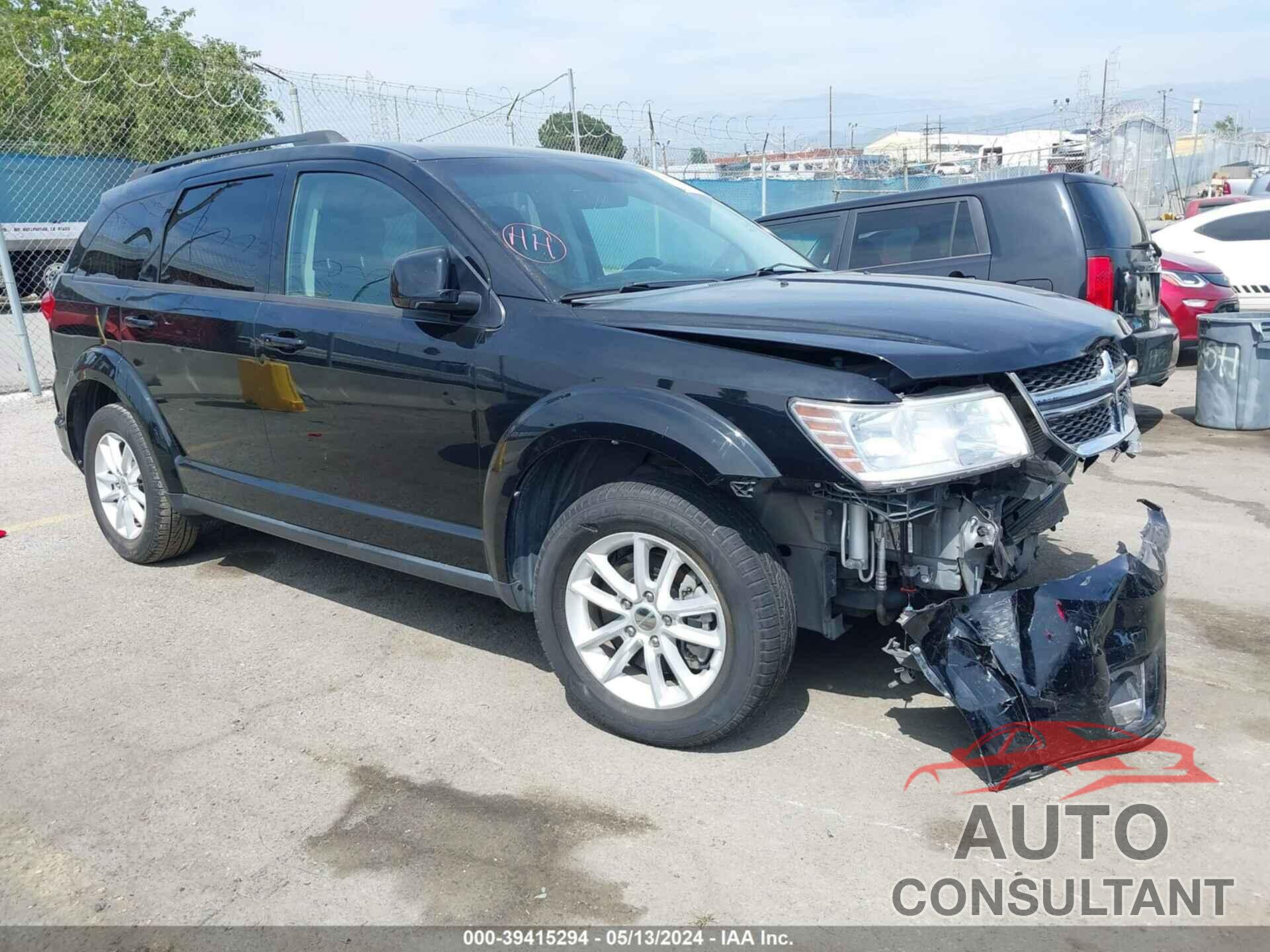 DODGE JOURNEY 2017 - 3C4PDCBG5HT518487