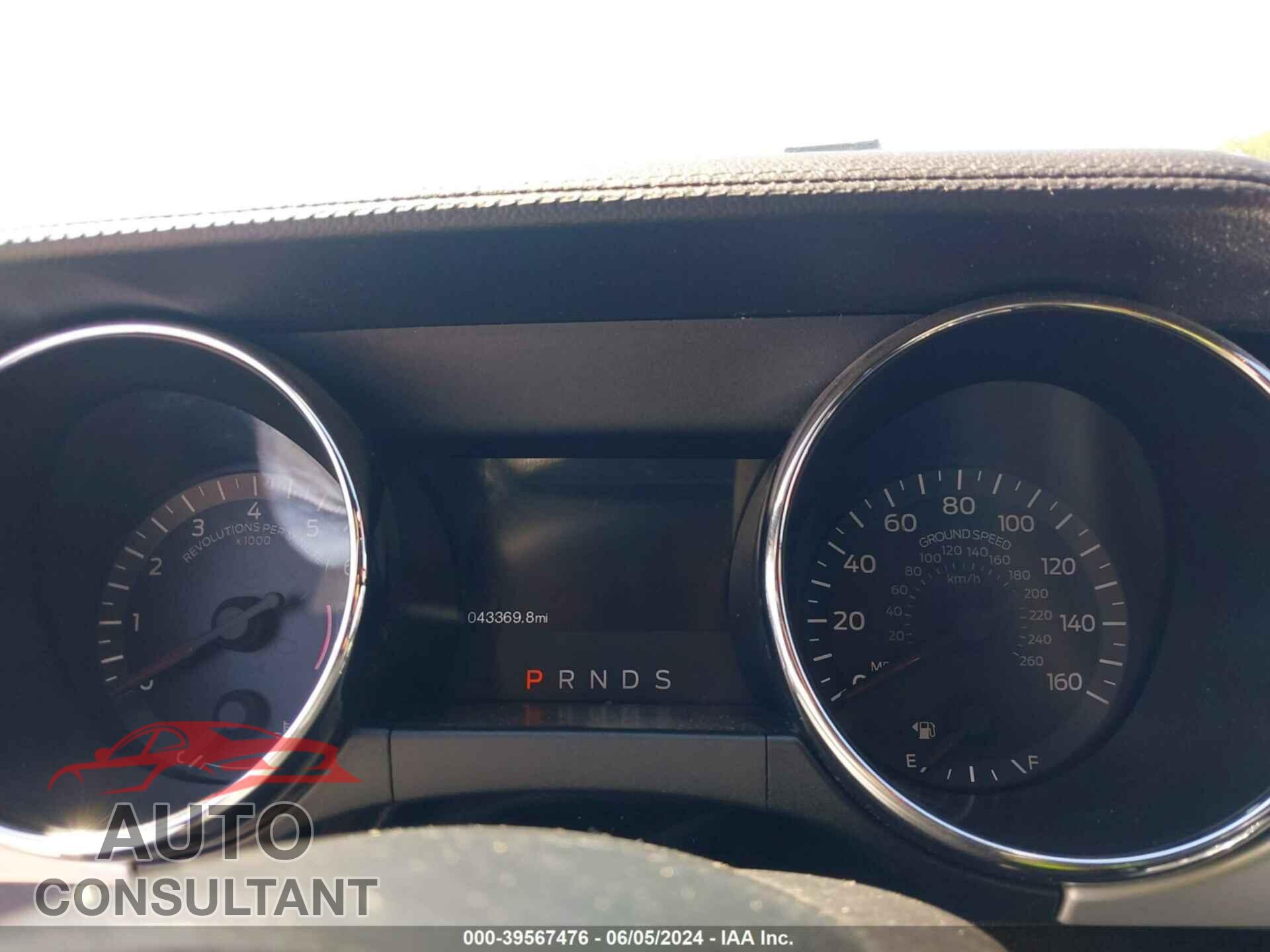 FORD MUSTANG 2017 - 1FA6P8TH5H5265944