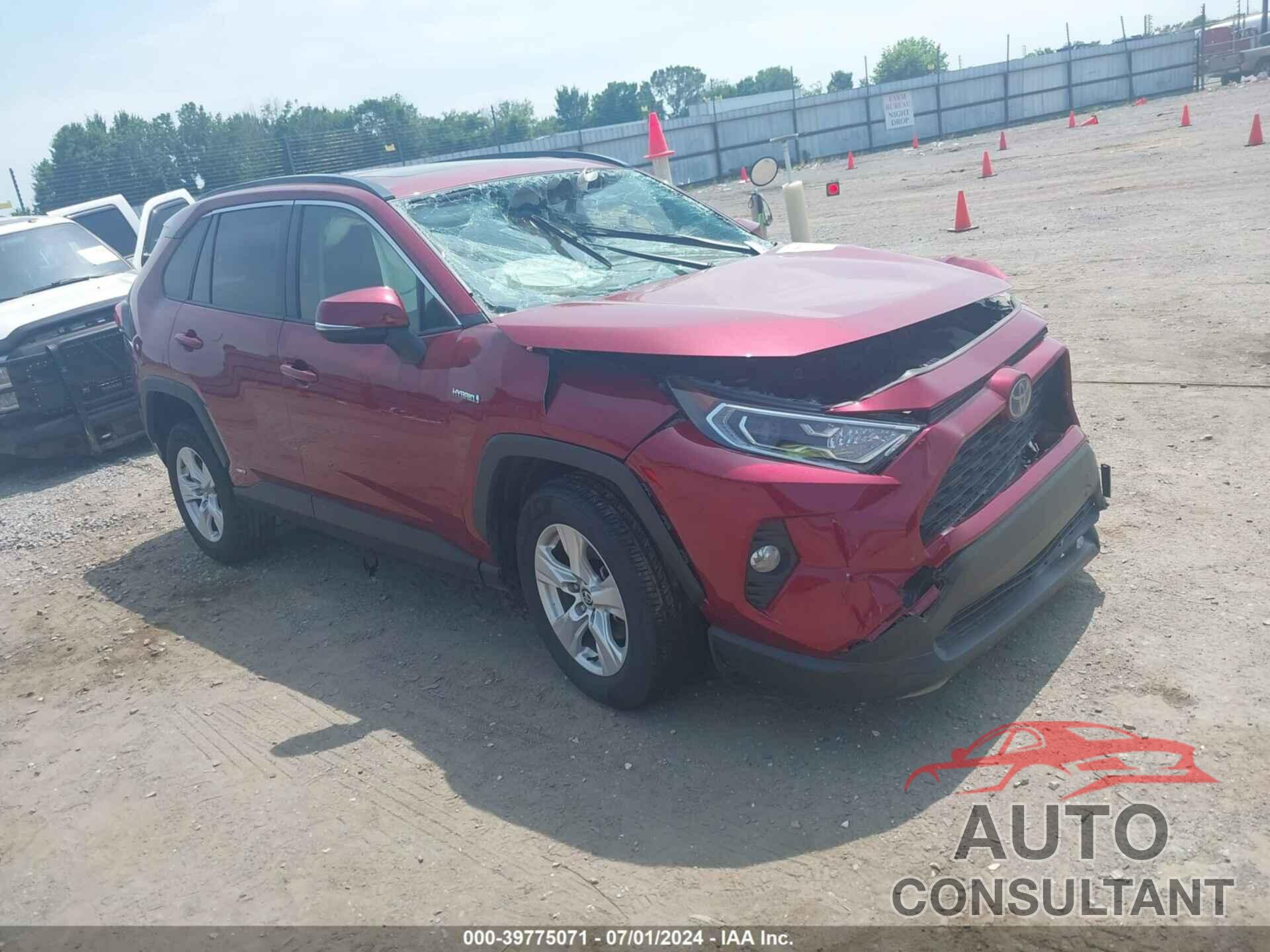 TOYOTA RAV4 HYBRID 2021 - JTMR6RFV6MD010091