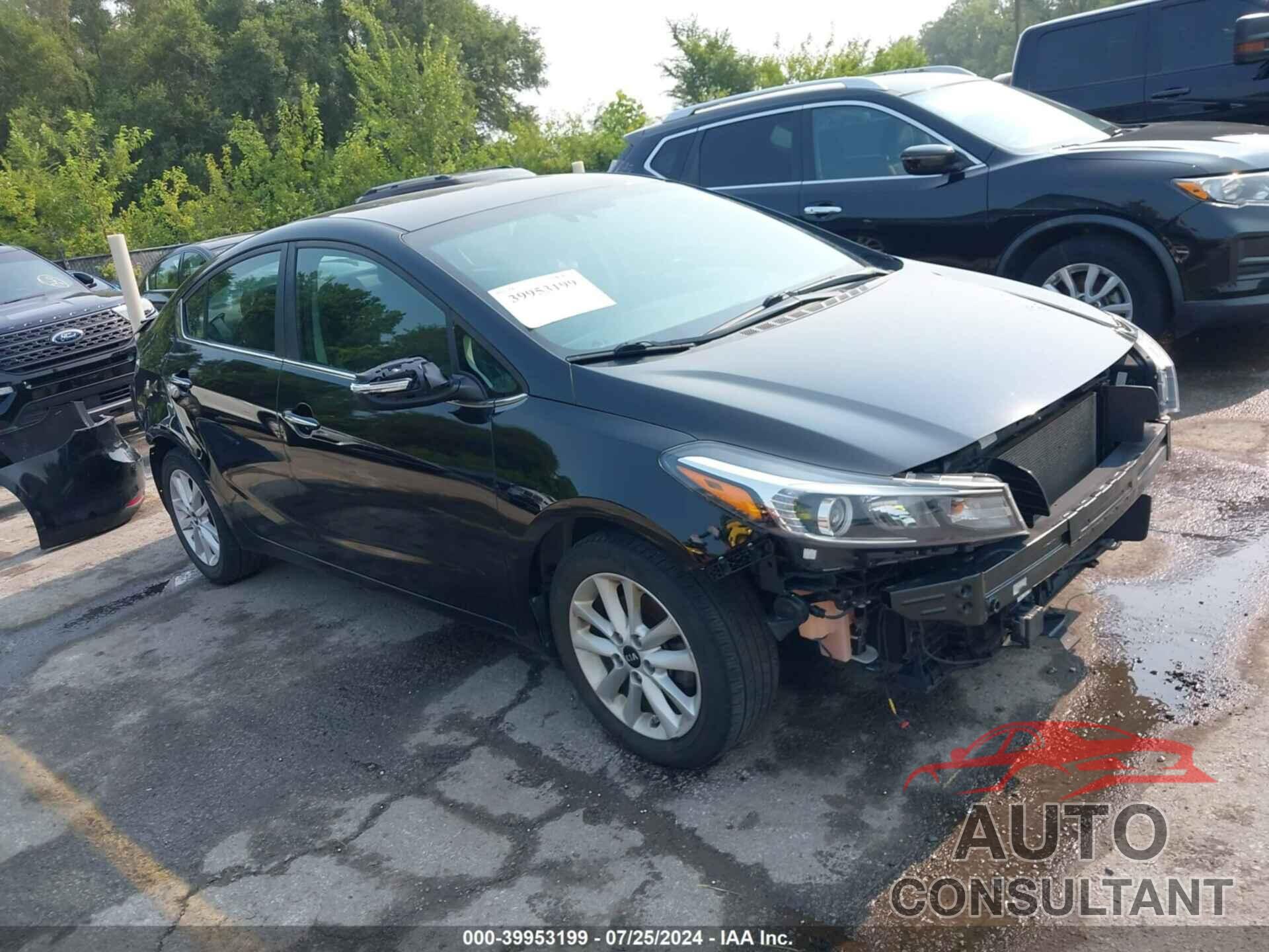 KIA FORTE 2017 - 3KPFL4A70HE159799