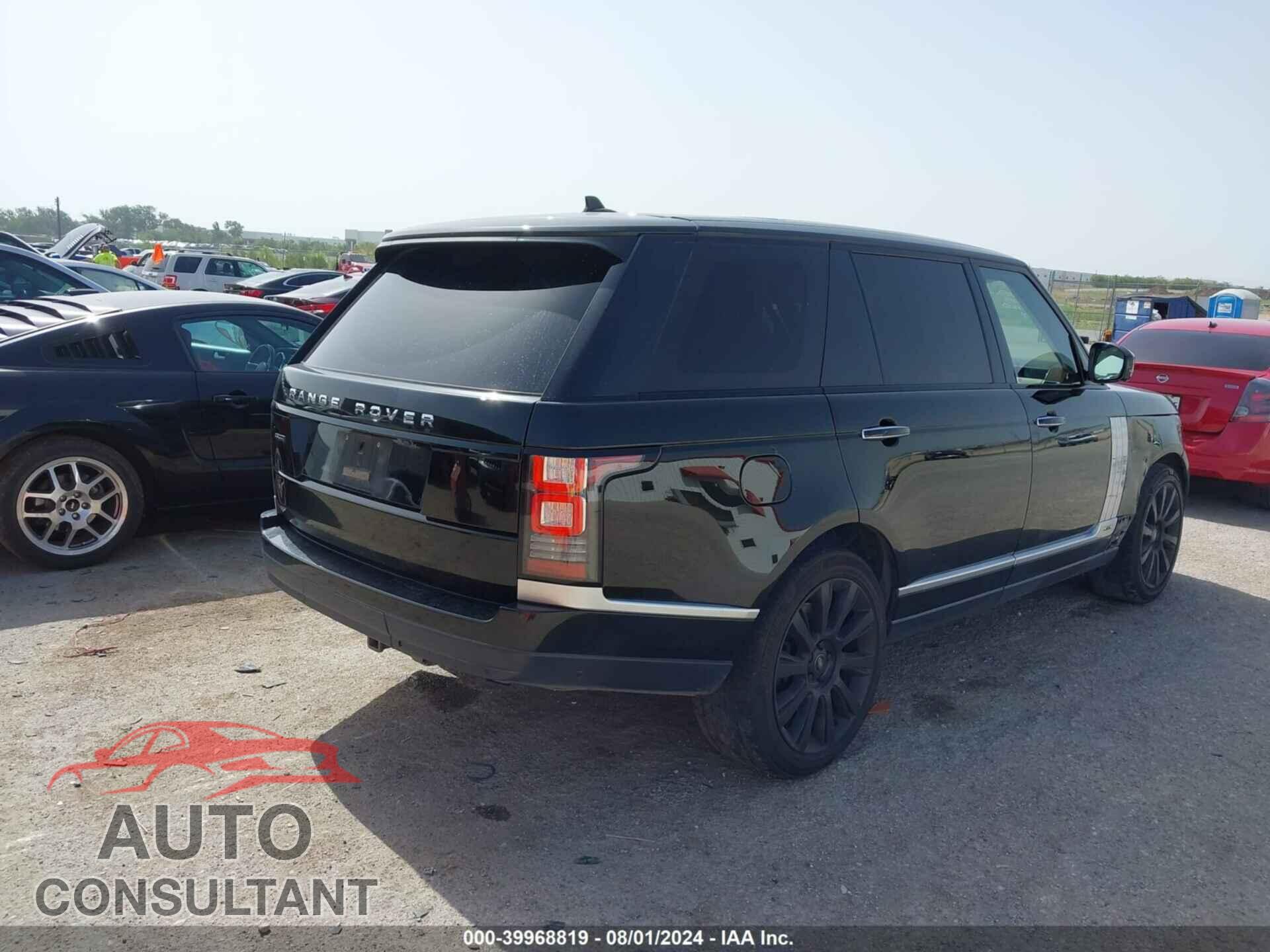 LAND ROVER RANGE ROVER 2016 - SALGV3EF6GA313260
