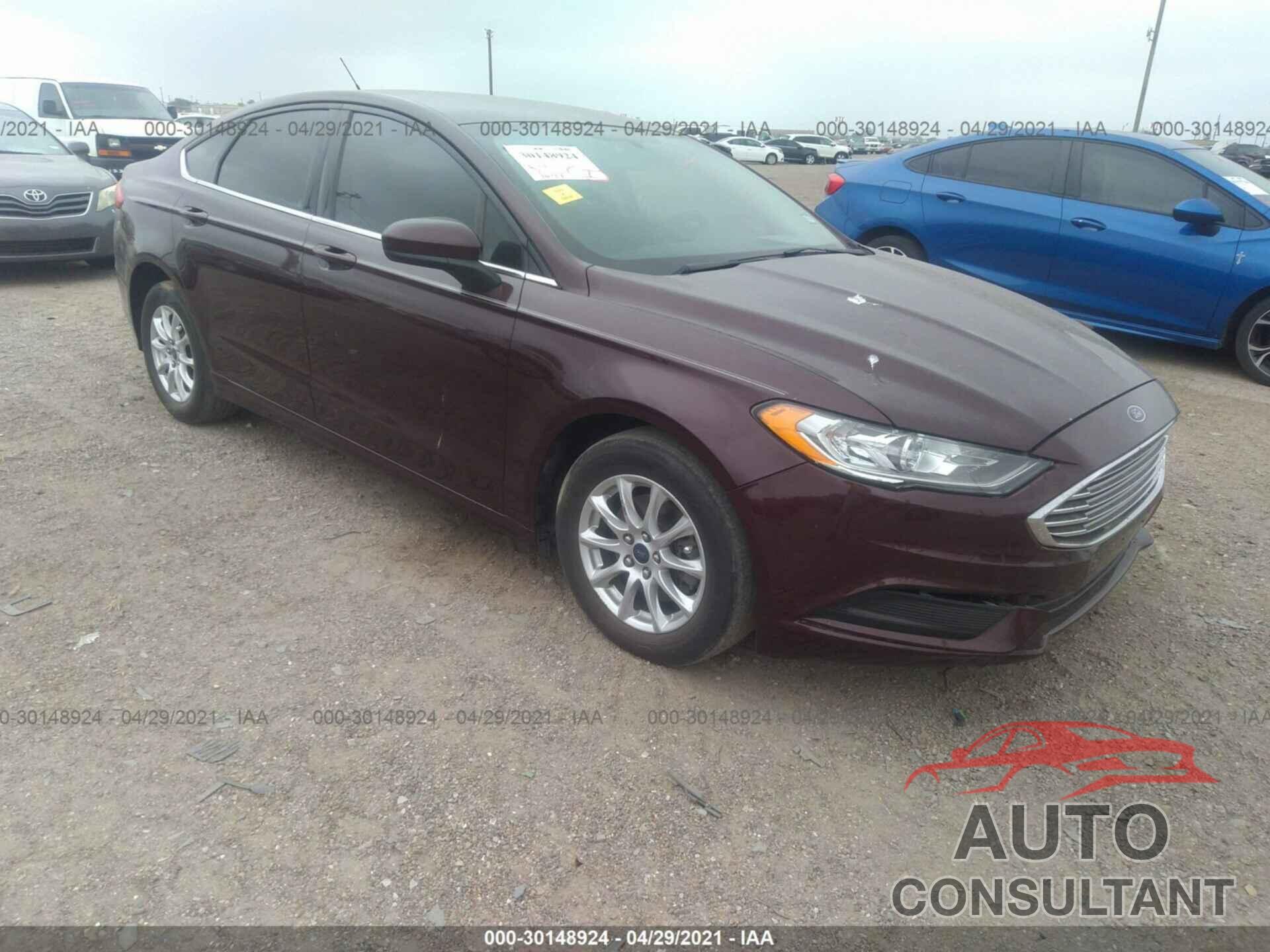 FORD FUSION 2017 - 3FA6P0G71HR204137