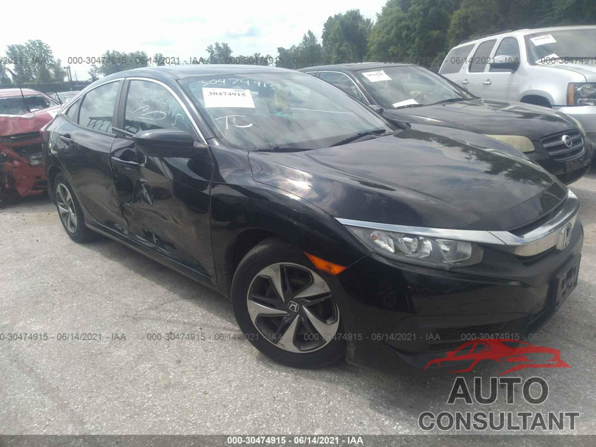 HONDA CIVIC SEDAN 2016 - 19XFC2F58GE238342