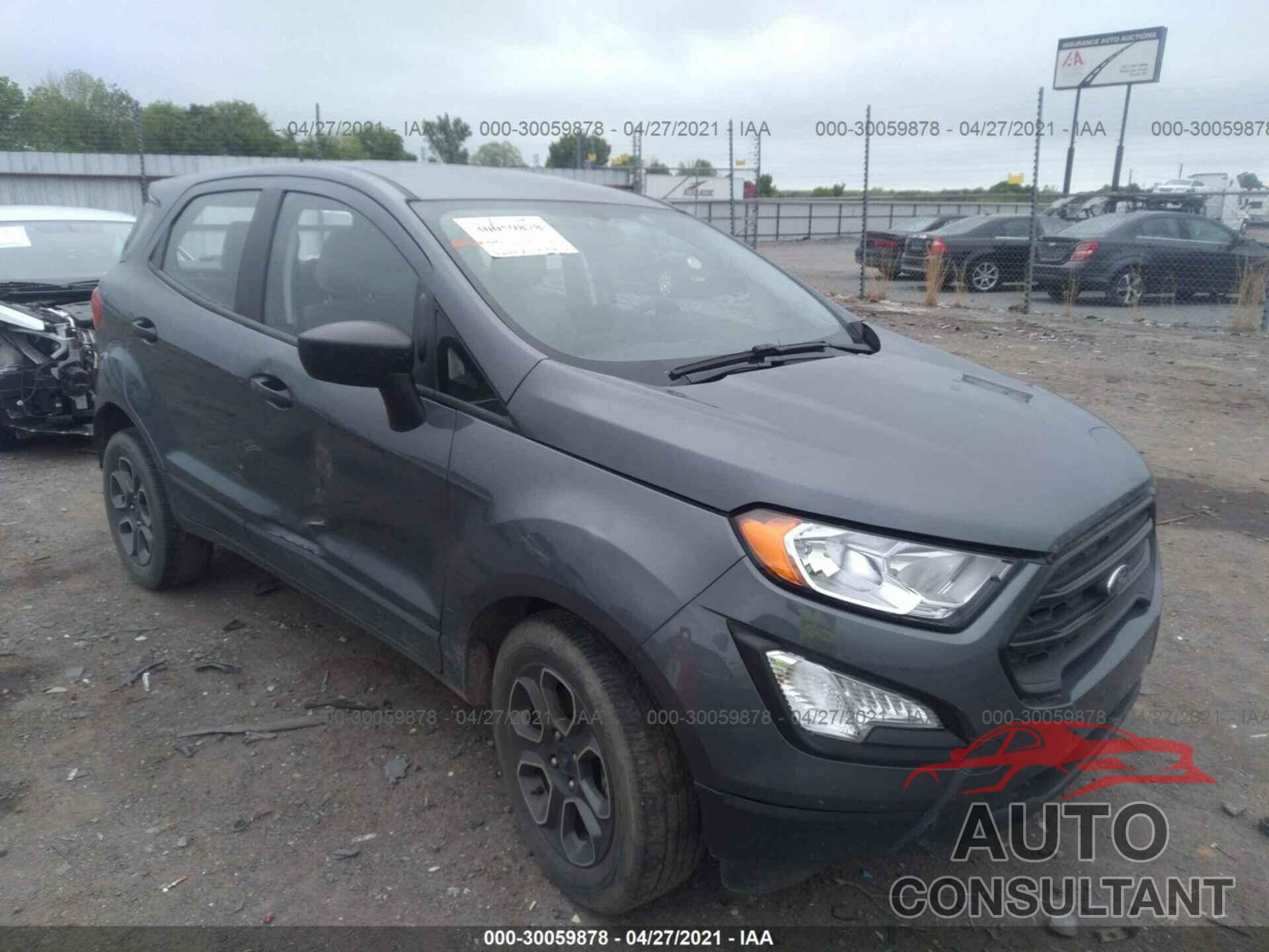 FORD ECOSPORT 2019 - MAJ3S2FE5KC281550