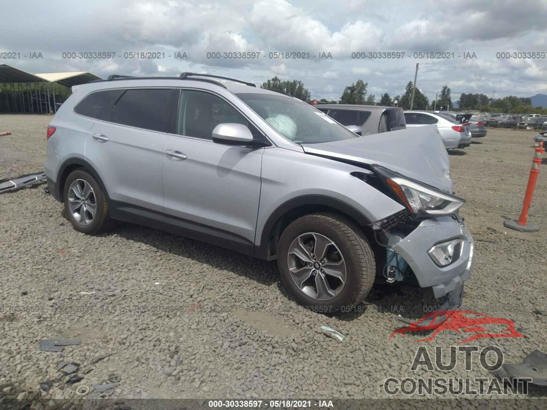 HYUNDAI SANTA FE 2016 - KM8SMDHF8GU160462