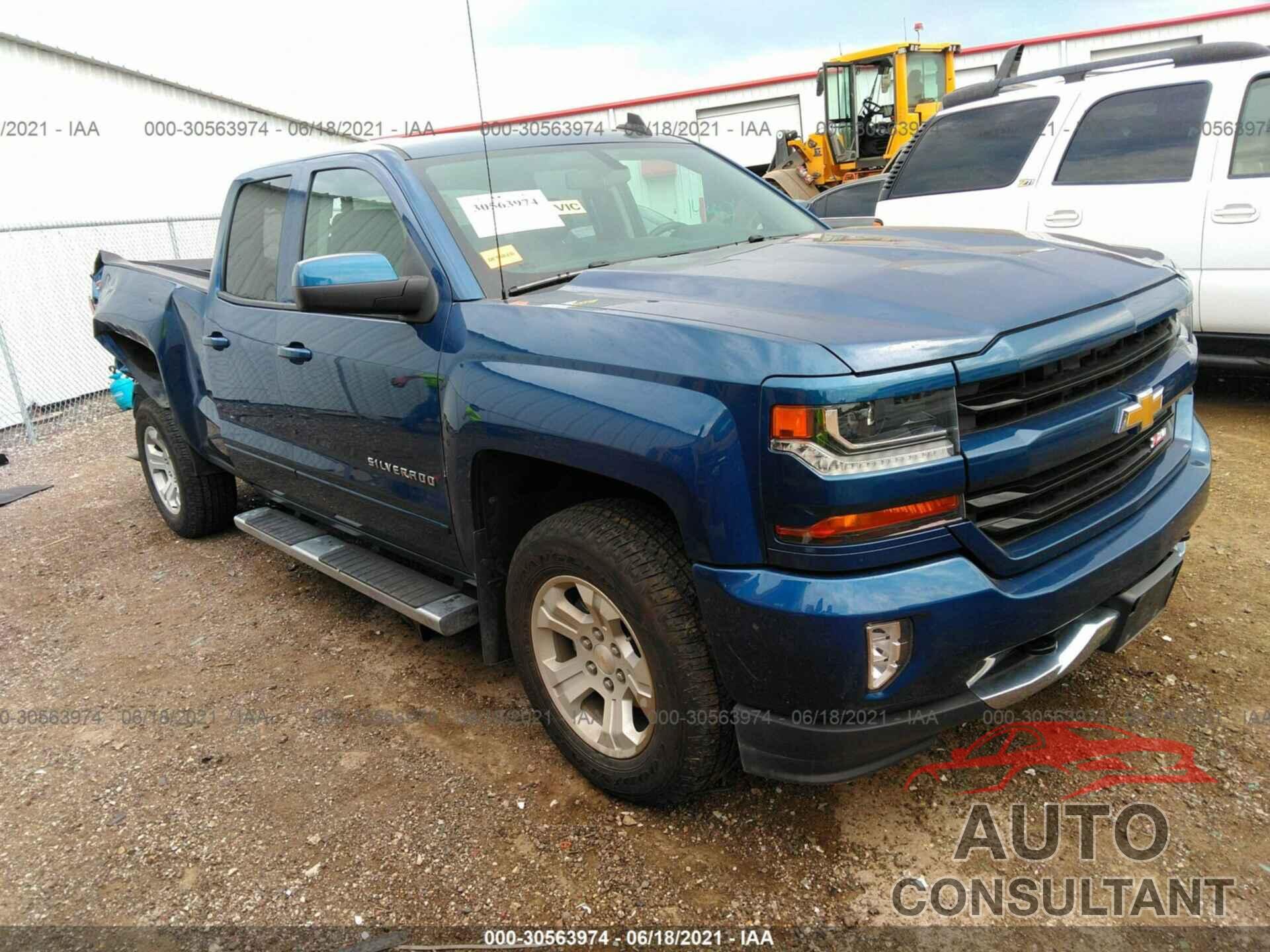 CHEVROLET SILVERADO 1500 2017 - 1GCVKREC9HZ250867