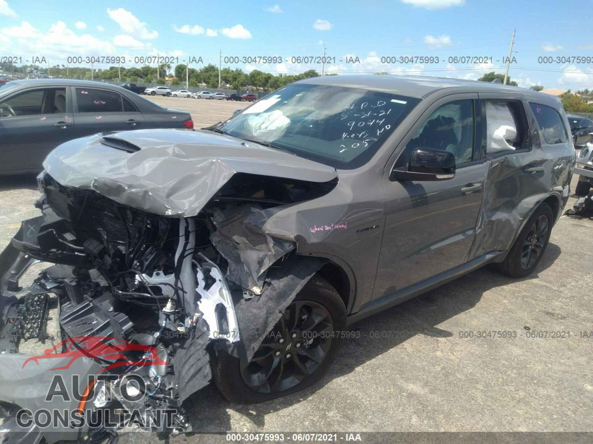 DODGE DURANGO 2021 - 1C4SDHCT8MC519044