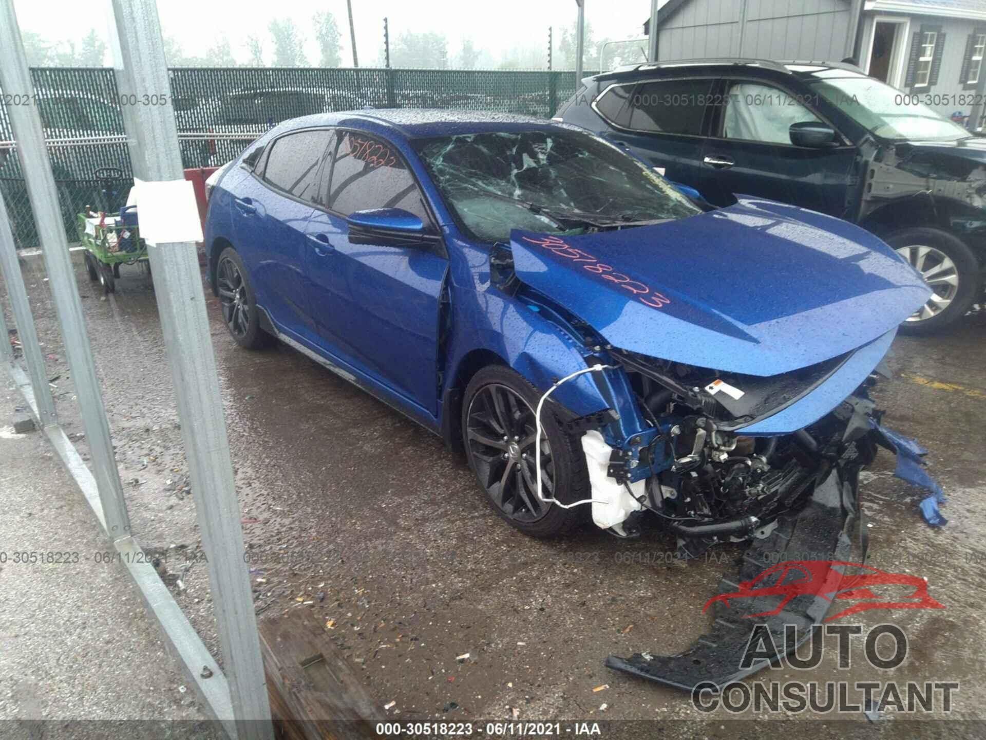 HONDA CIVIC HATCHBACK 2020 - SHHFK7H91LU420810