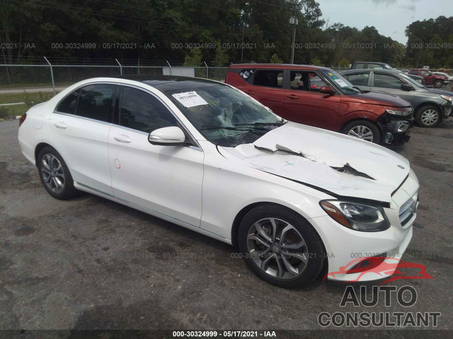 MERCEDES-BENZ C-CLASS 2016 - WDDWF4JB3GR163429