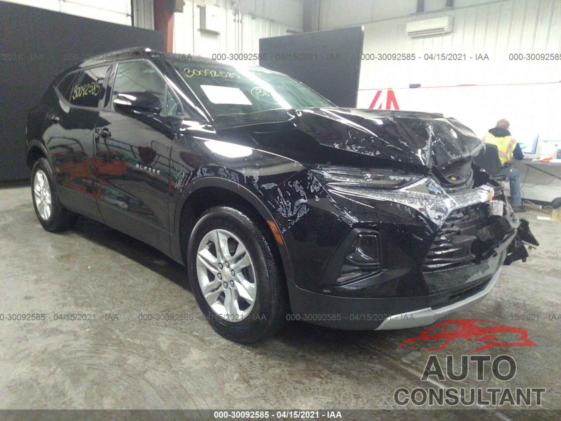 CHEVROLET BLAZER 2020 - 3GNKBBRA0LS572264