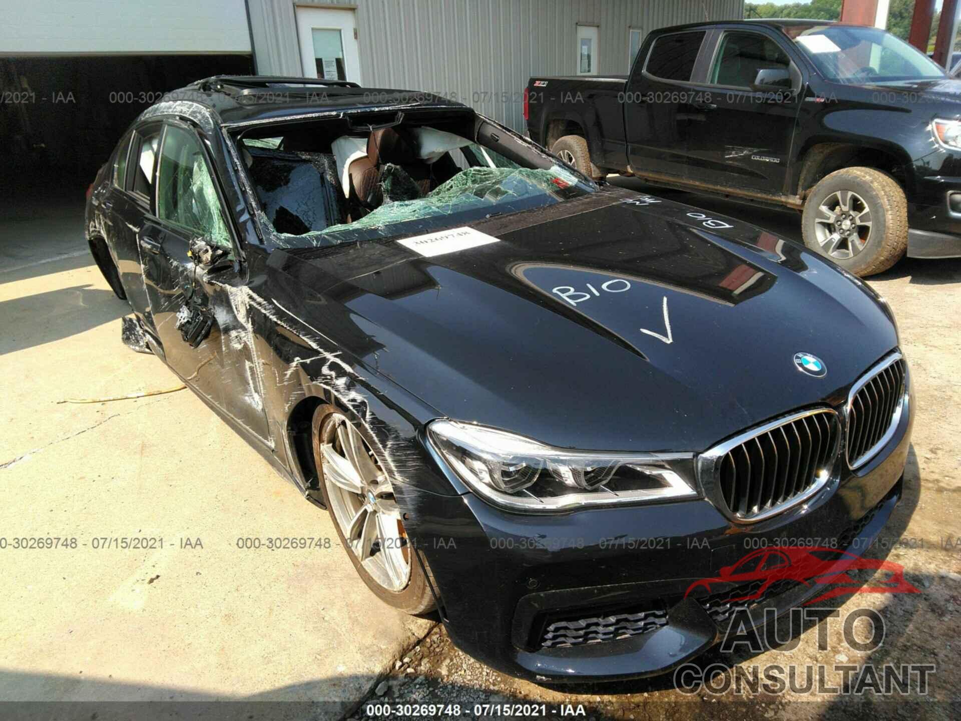 BMW 7 SERIES 2016 - WBA7F2C58GG420913