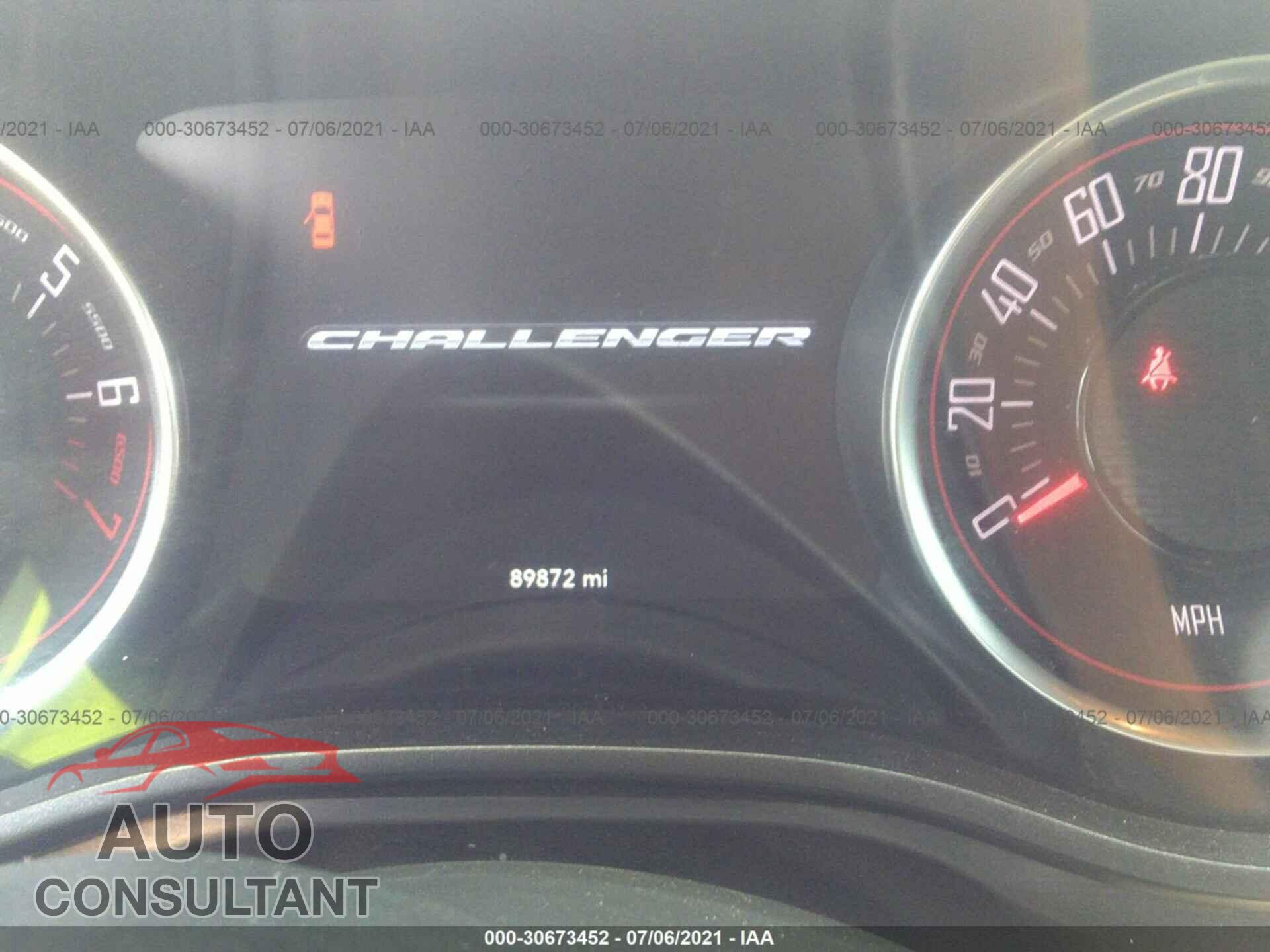 DODGE CHALLENGER 2017 - 2C3CDZAG1HH543046