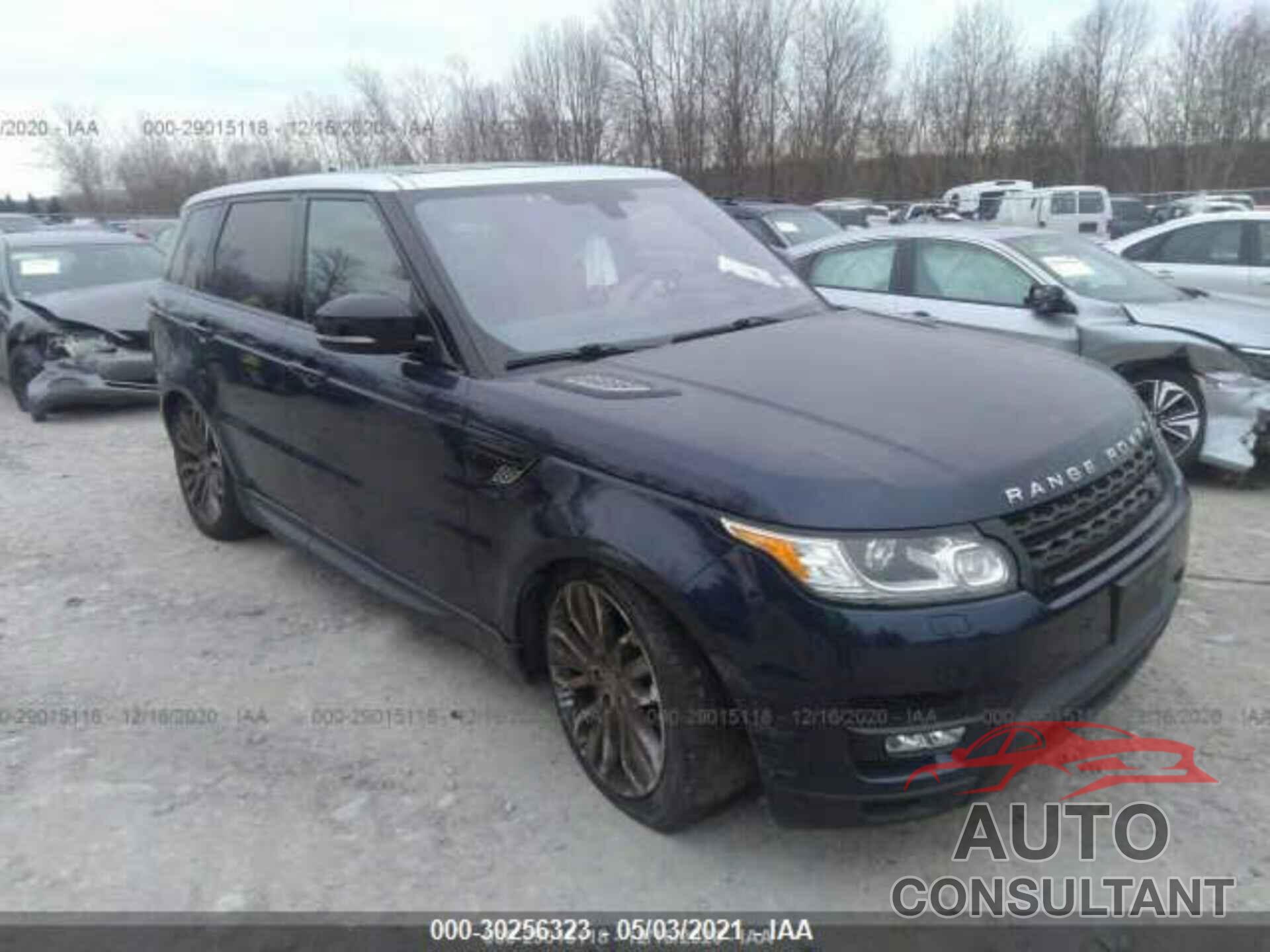 LAND ROVER RANGE ROVER SPORT 2016 - SALWR2EF9GA558645