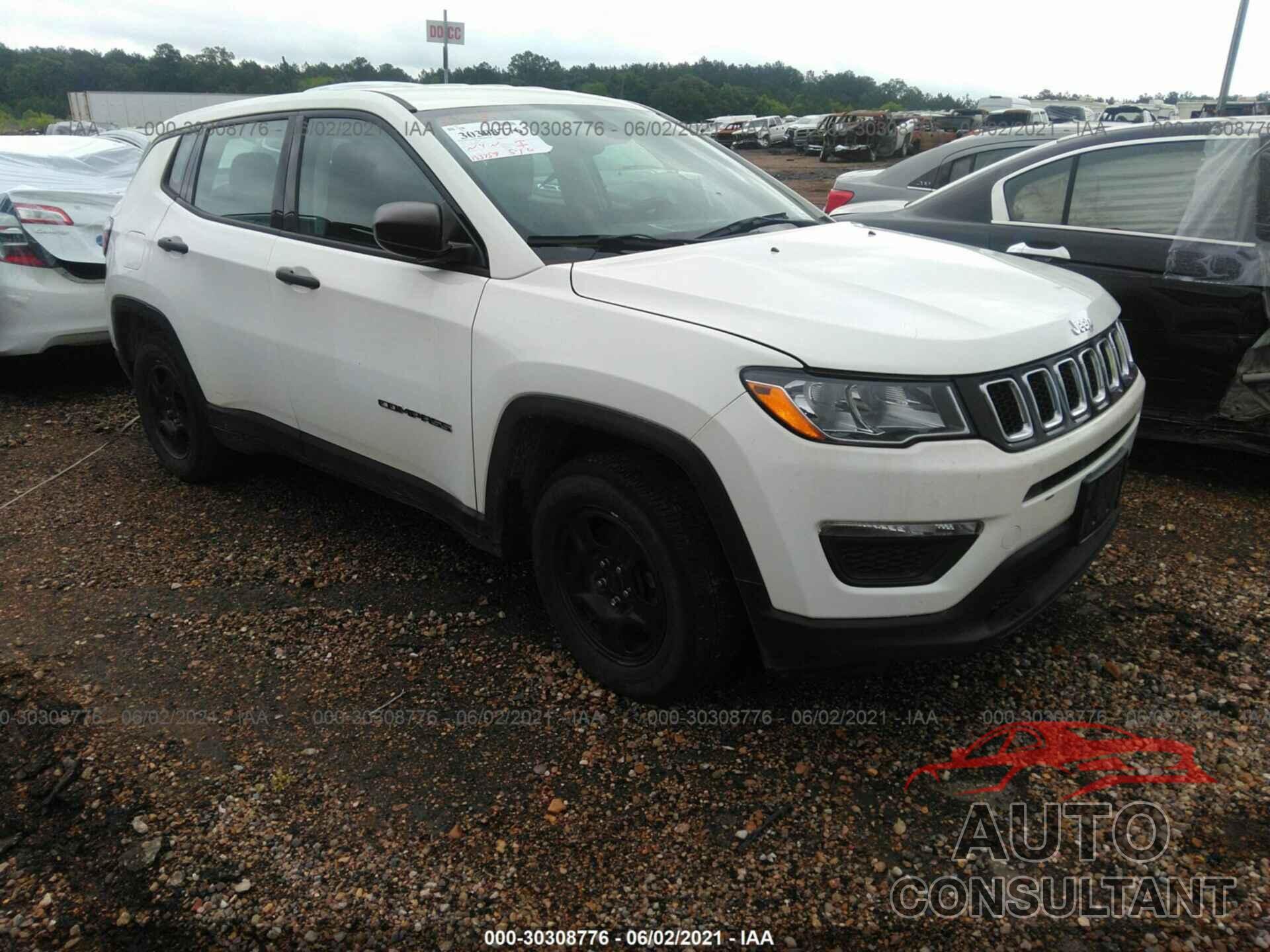 JEEP COMPASS 2017 - 3C4NJCAB4HT661114