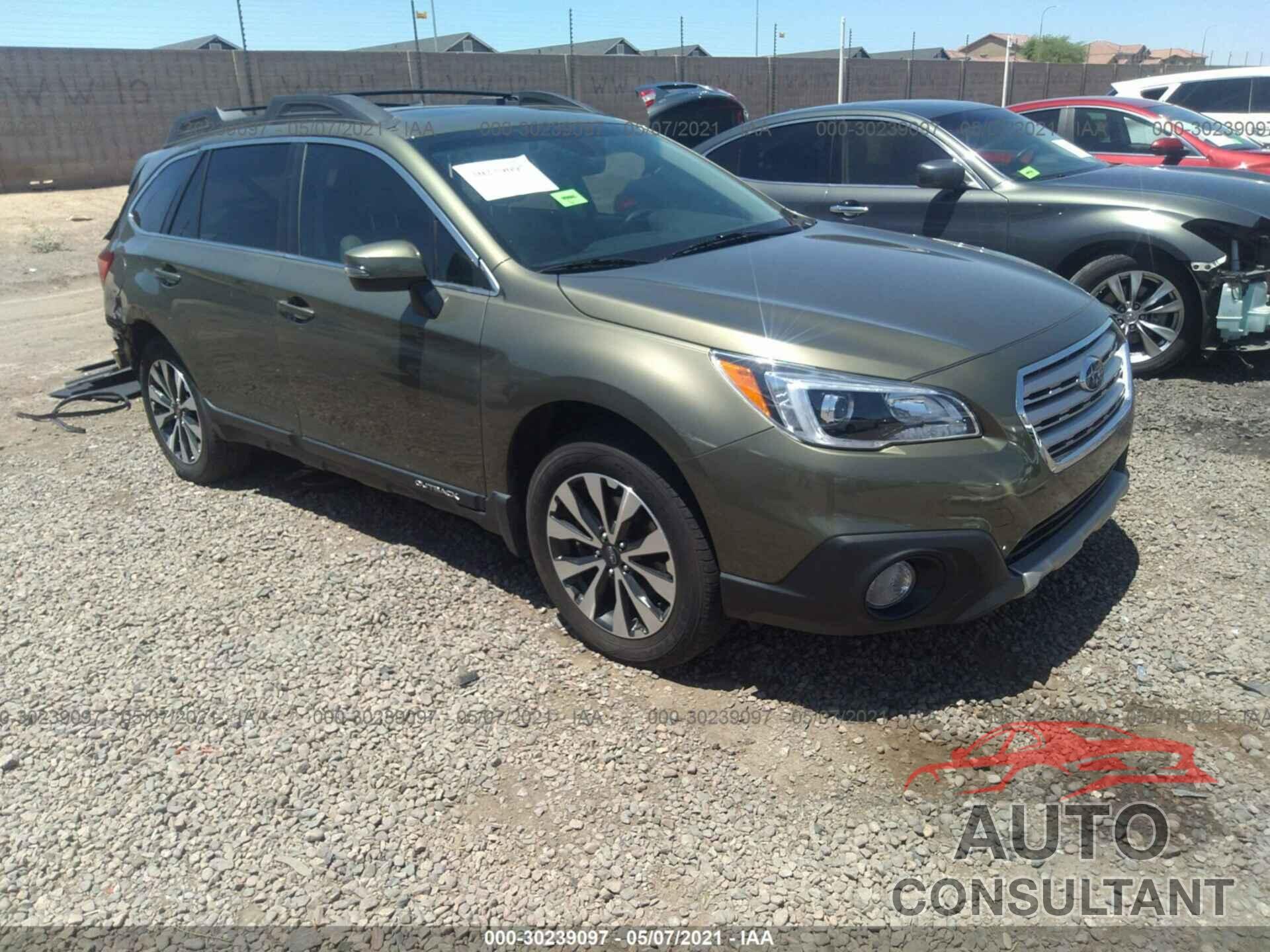 SUBARU OUTBACK 2017 - 4S4BSENC2H3321322
