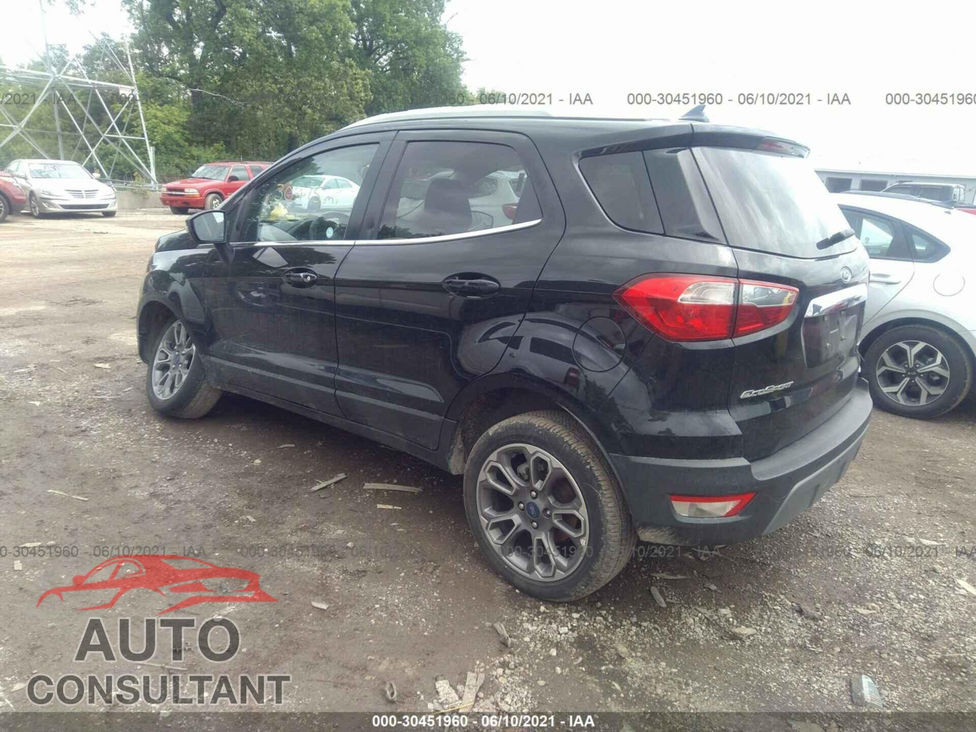 FORD ECOSPORT 2020 - MAJ6S3KL2LC334889