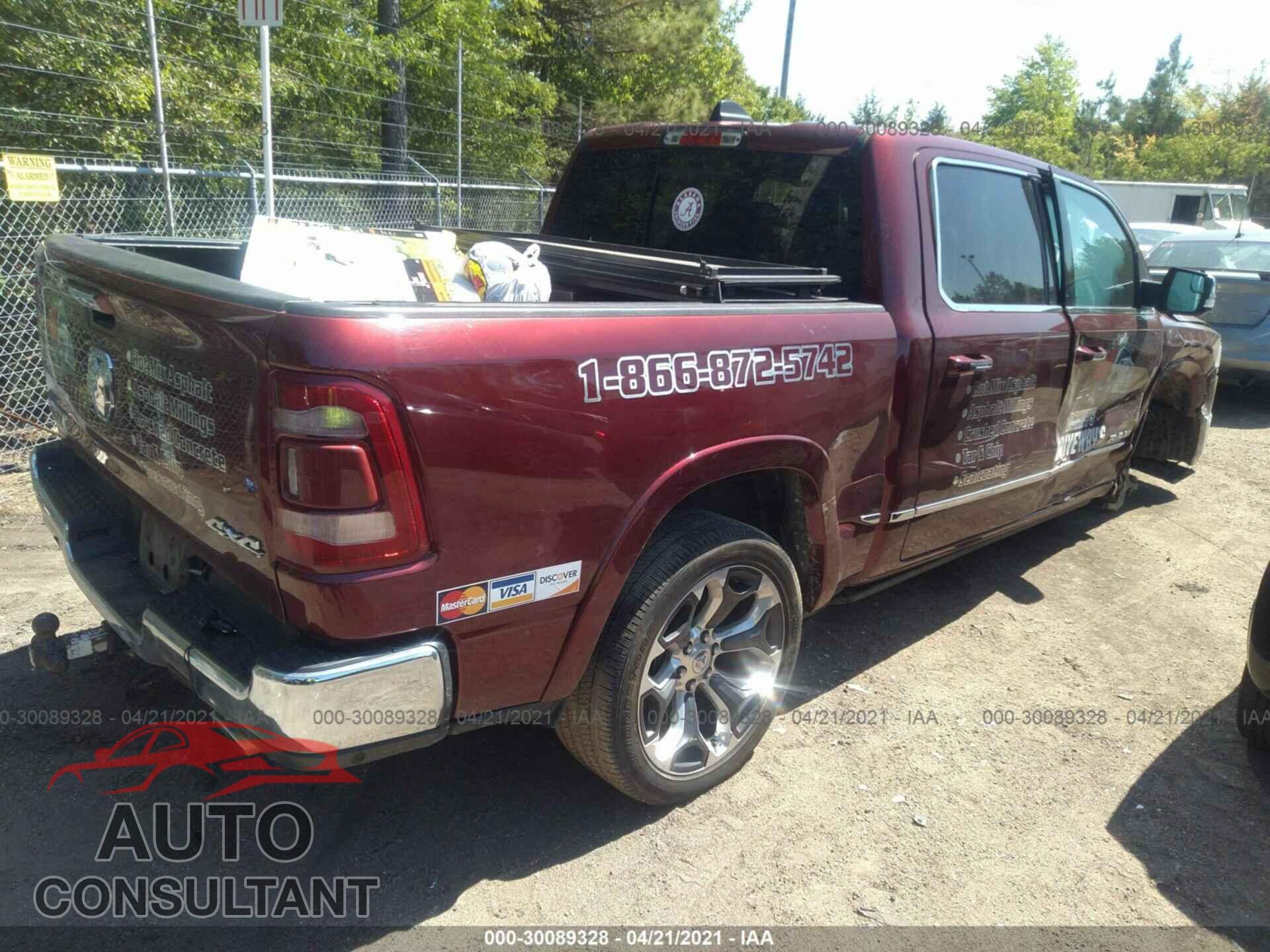 RAM 1500 2019 - 1C6SRFHT3KN553481