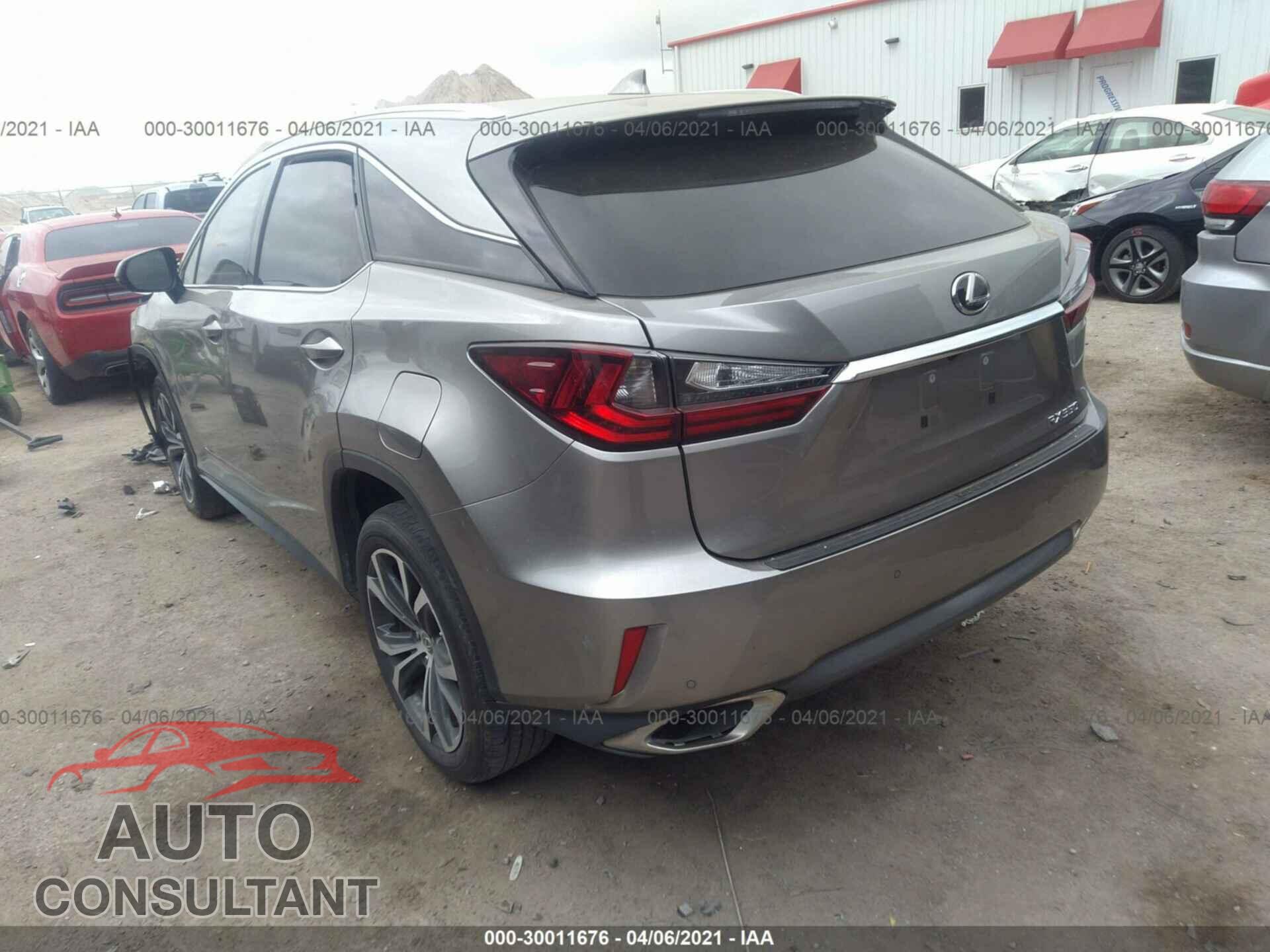 LEXUS RX 2017 - 2T2ZZMCA4HC043357