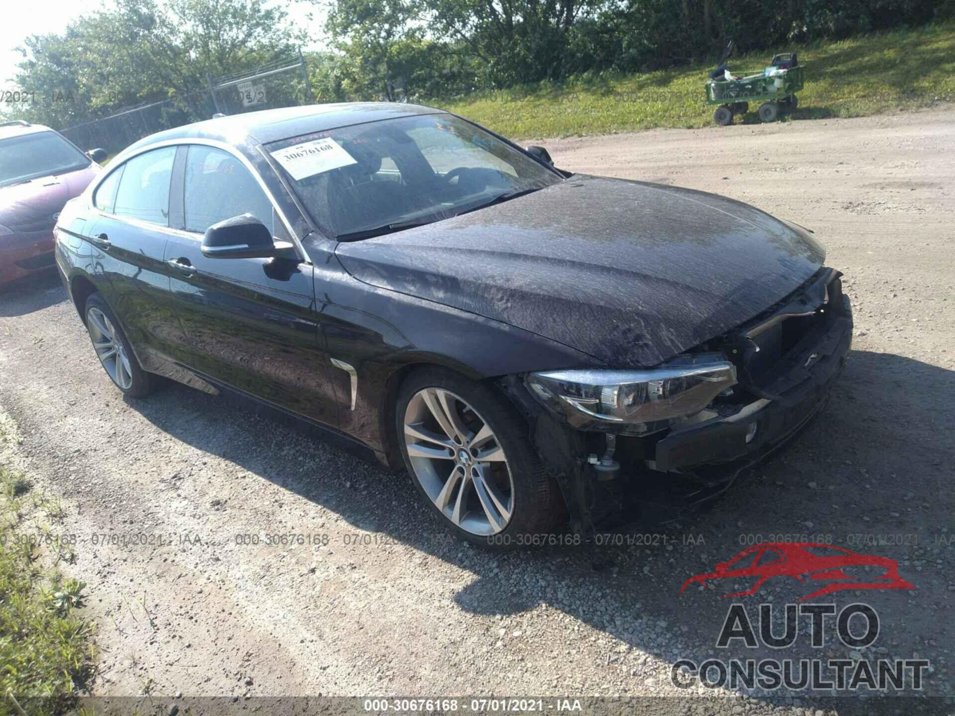 BMW 4 SERIES 2018 - WBA4J3C57JBL03366