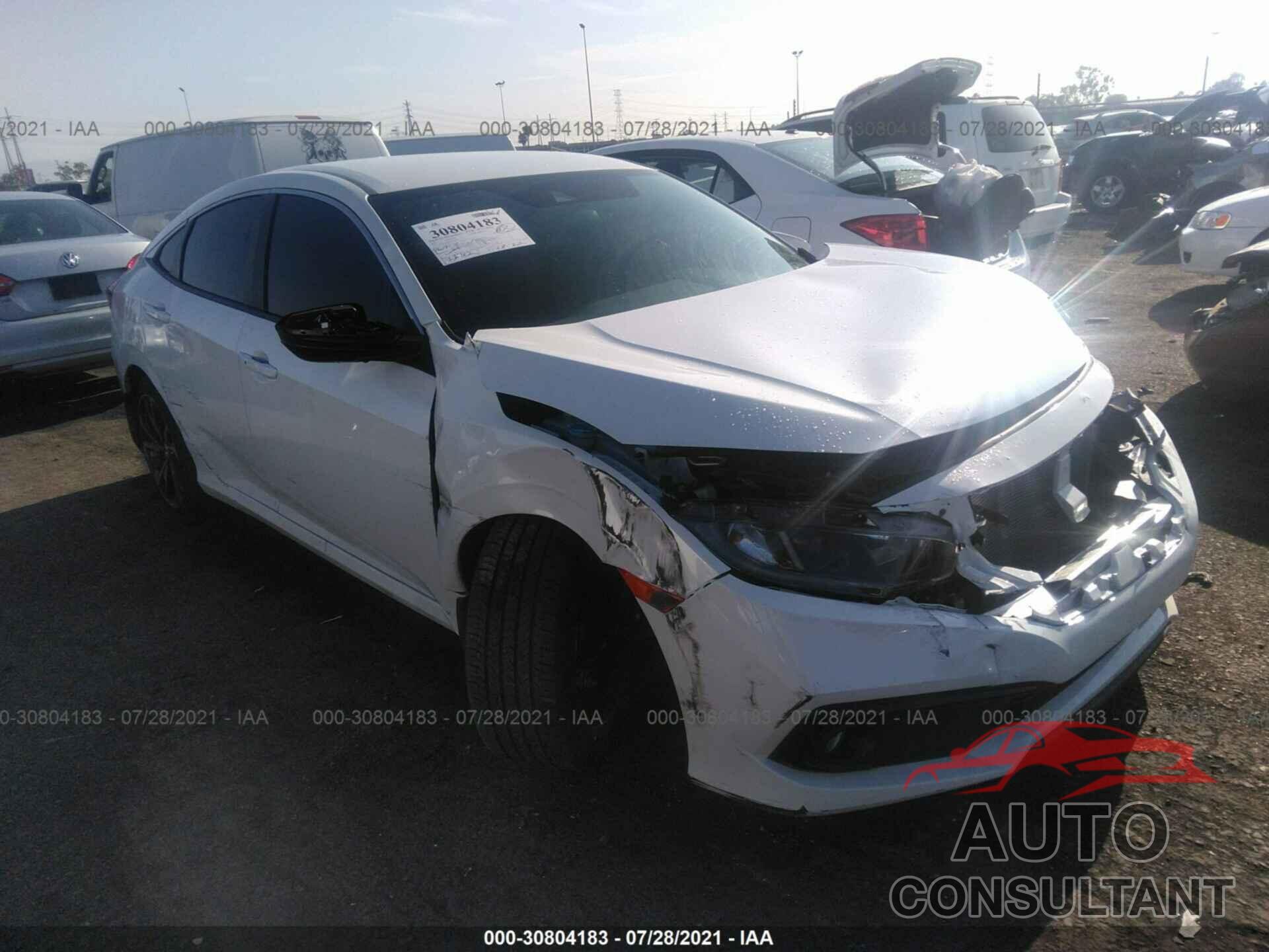 HONDA CIVIC SEDAN 2021 - 2HGFC2F80MH522513