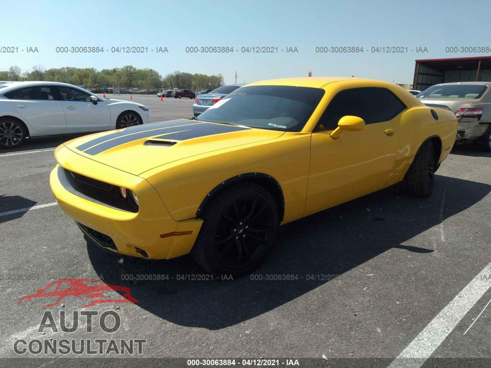 DODGE CHALLENGER 2018 - 2C3CDZAGXJH131312