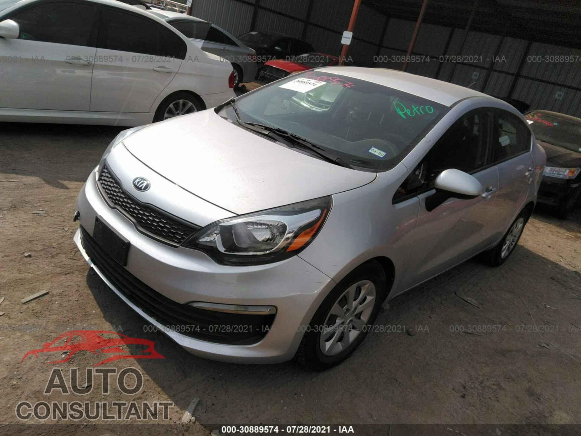 KIA RIO 2016 - KNADM4A30G6632619