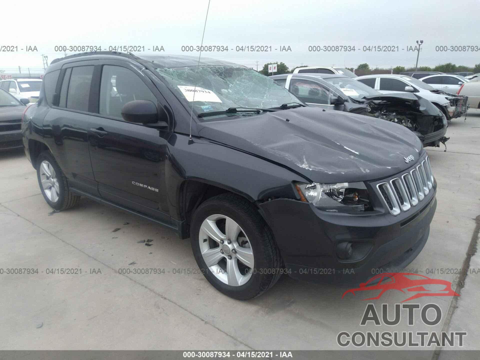 JEEP COMPASS 2016 - 1C4NJCBA6GD568377