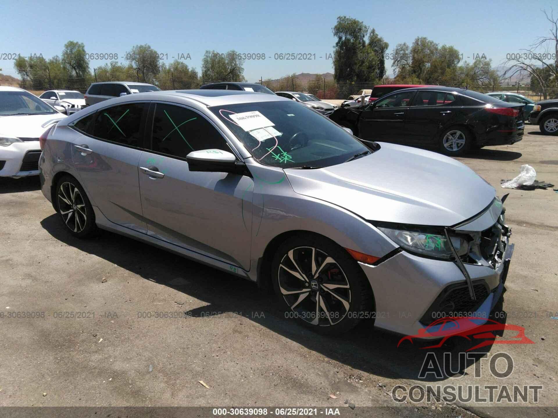 HONDA CIVIC SEDAN 2017 - 2HGFC1E56HH704417