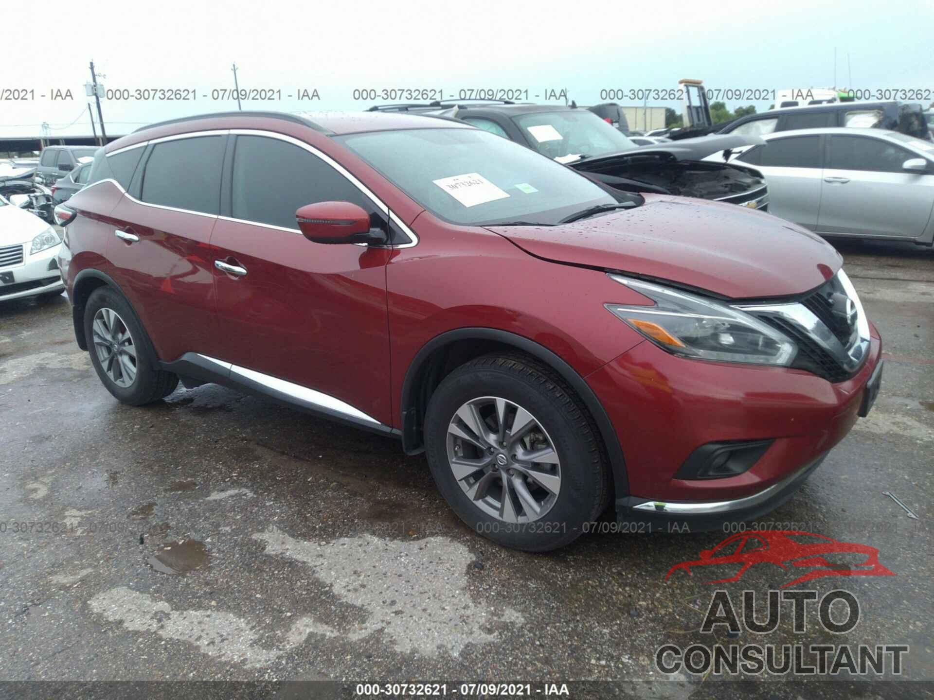 NISSAN MURANO 2018 - 5N1AZ2MG7JN185404