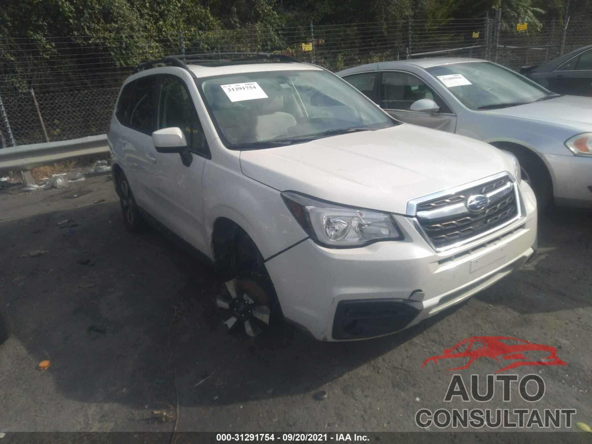 SUBARU FORESTER 2018 - JF2SJAGC4JH562032