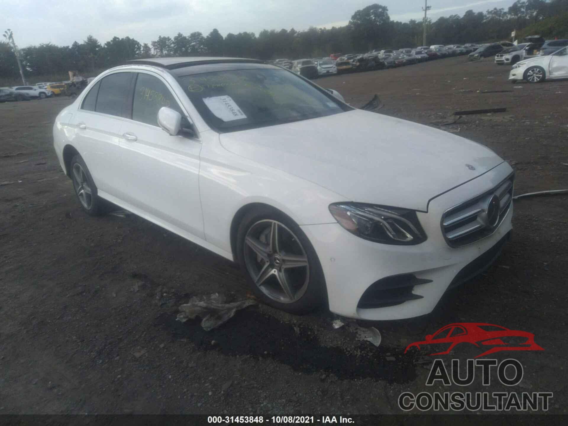 MERCEDES-BENZ E-CLASS 2019 - WDDZF4KB5KA516529