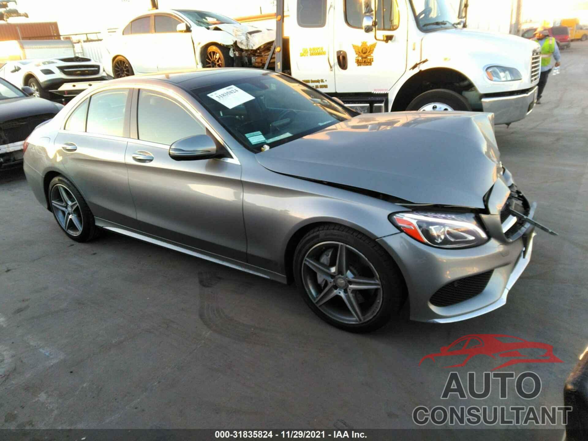 MERCEDES-BENZ C-CLASS 2016 - WDDWF4KB1GR122764