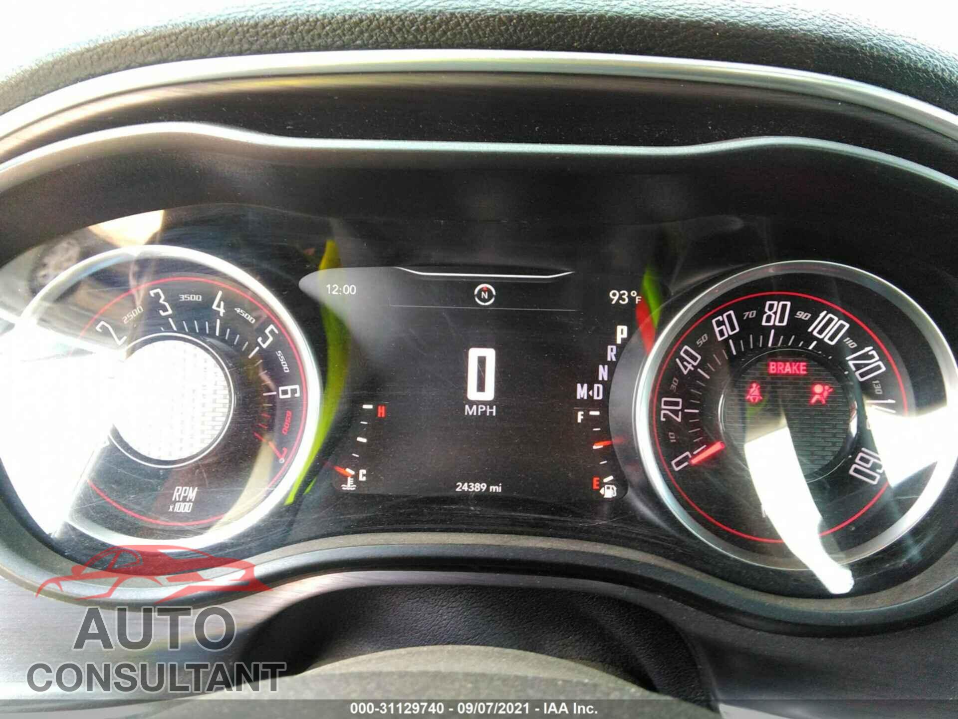 DODGE CHALLENGER 2017 - 2C3CDZAG1HH624774
