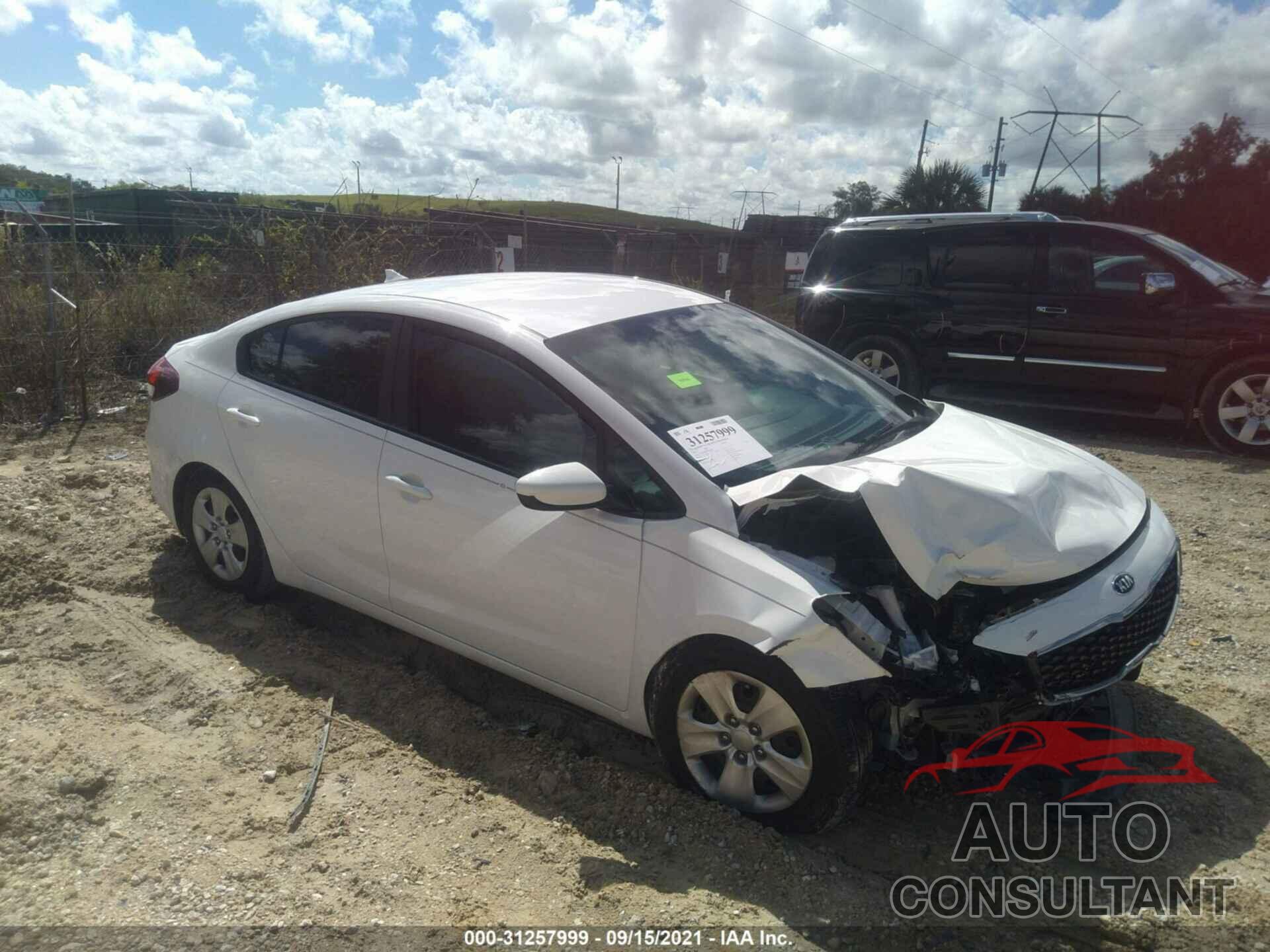 KIA FORTE 2017 - 3KPFK4A7XHE109592