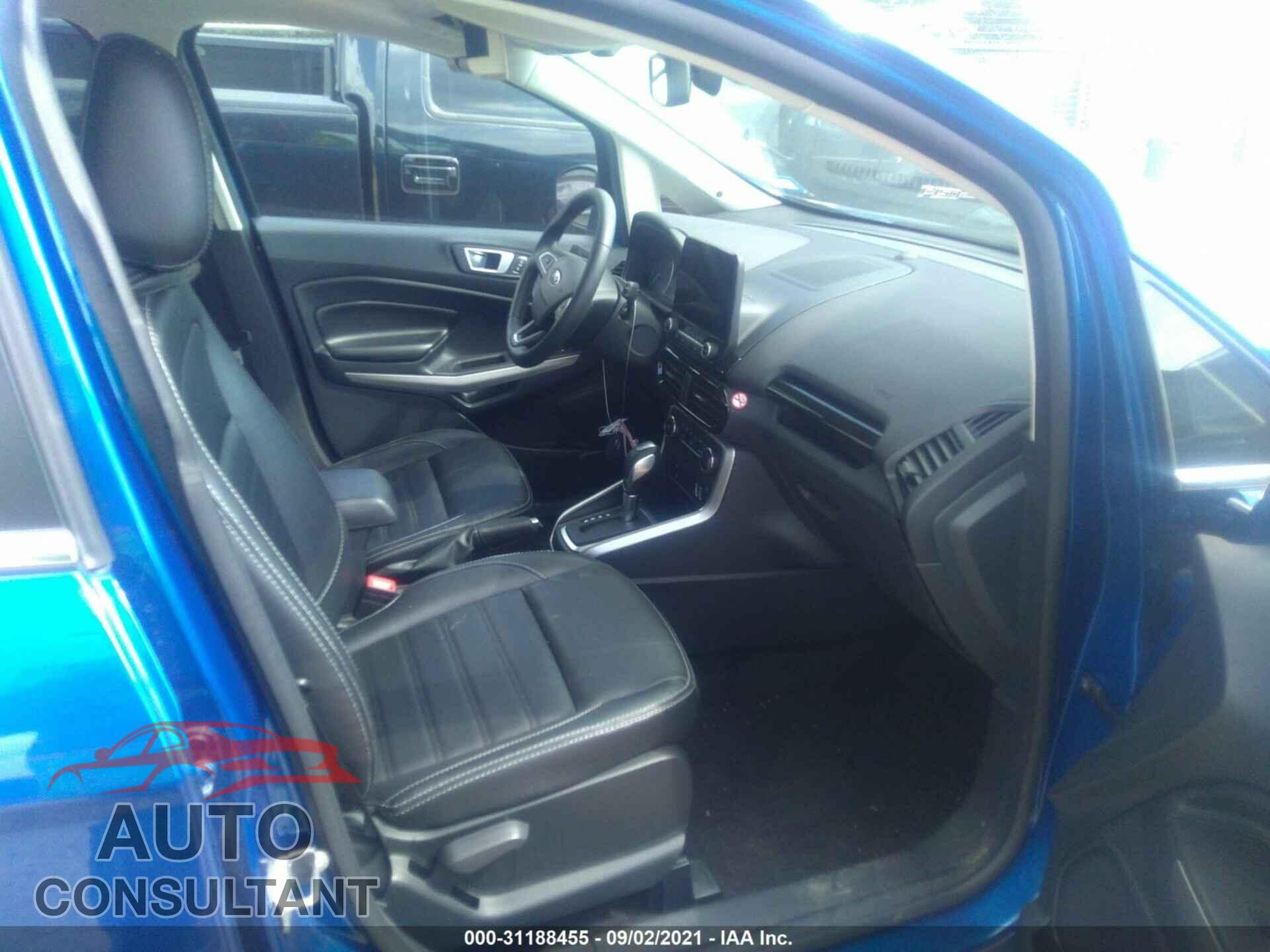 FORD ECOSPORT 2021 - MAJ6S3KL7MC401942