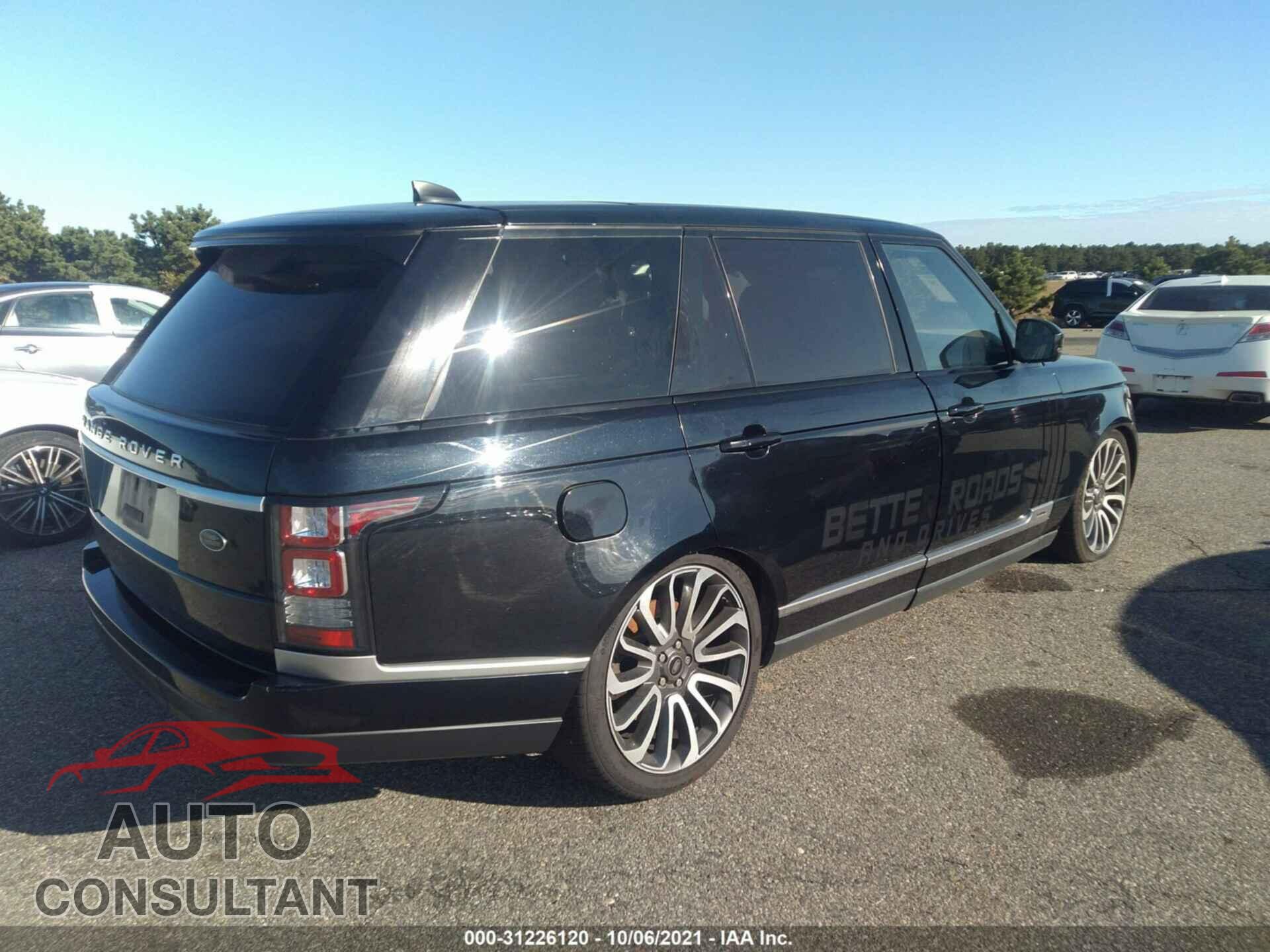 LAND ROVER RANGE ROVER 2017 - SALGS5FE7HA356291