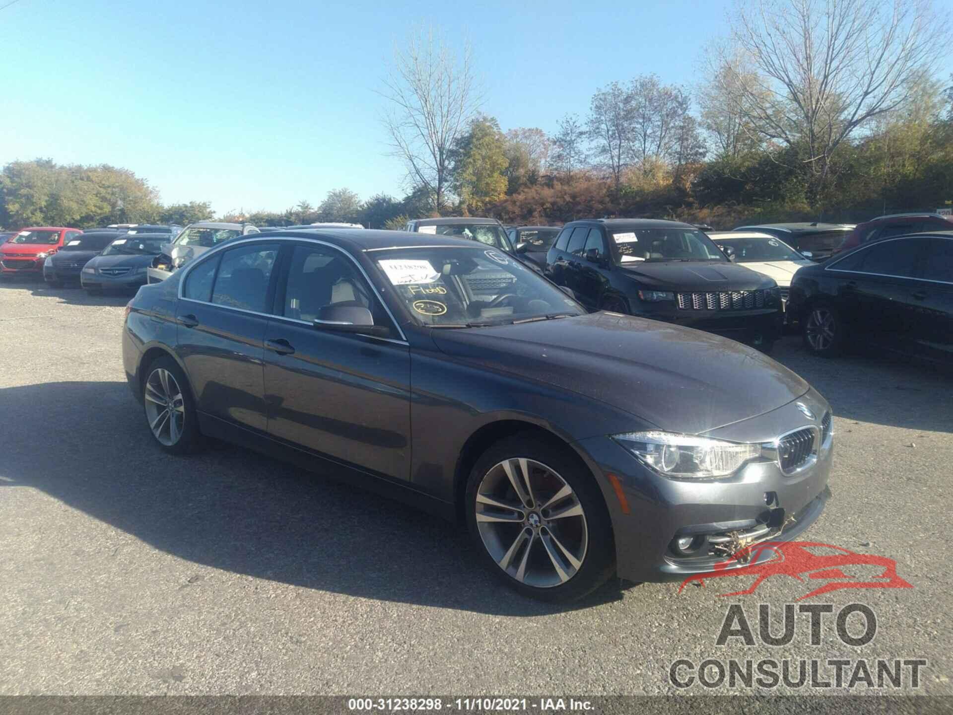 BMW 3 SERIES 2018 - WBA8D9C58JEB35282