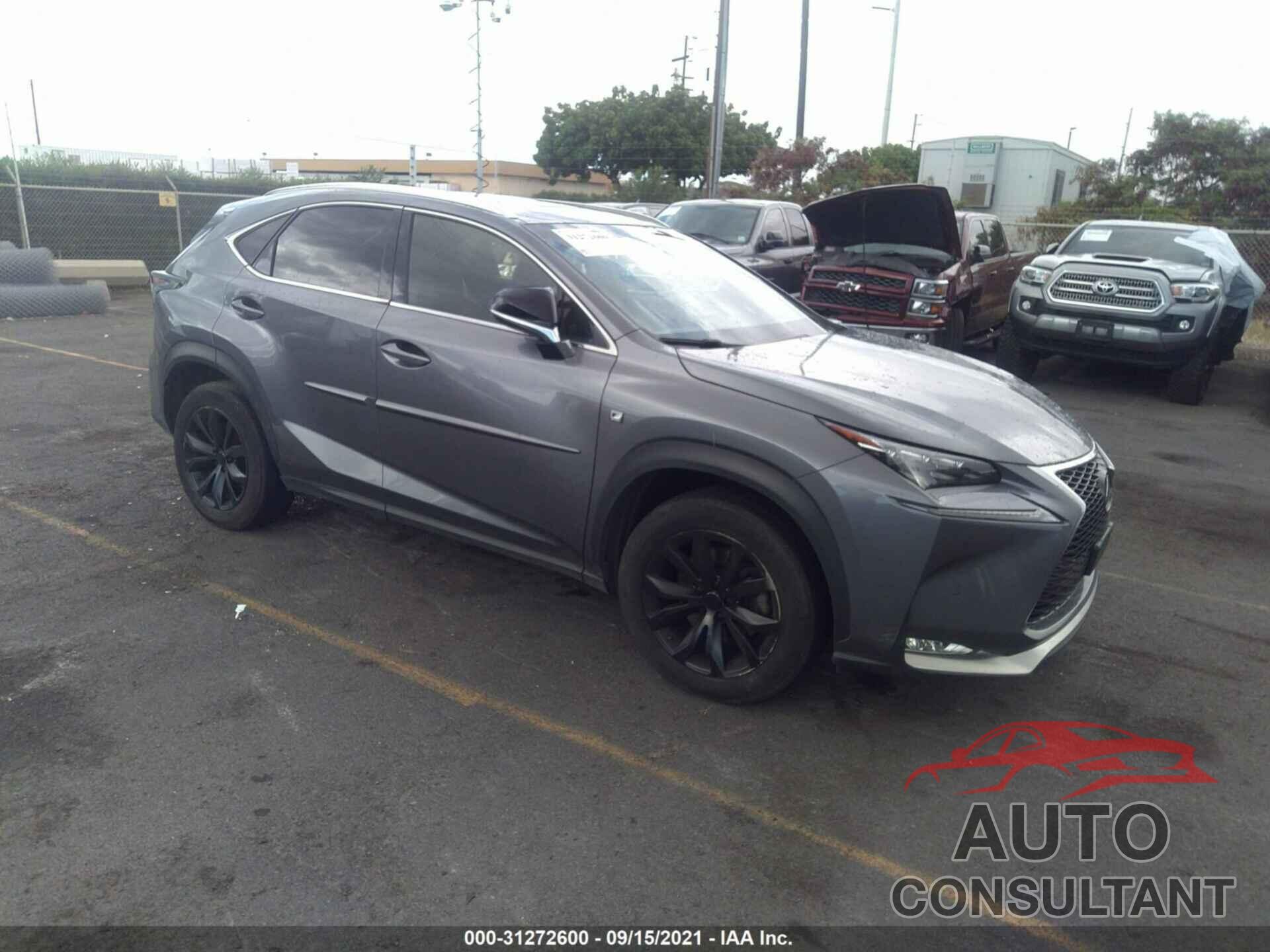 LEXUS NX 200T 2016 - JTJYARBZXG2022101