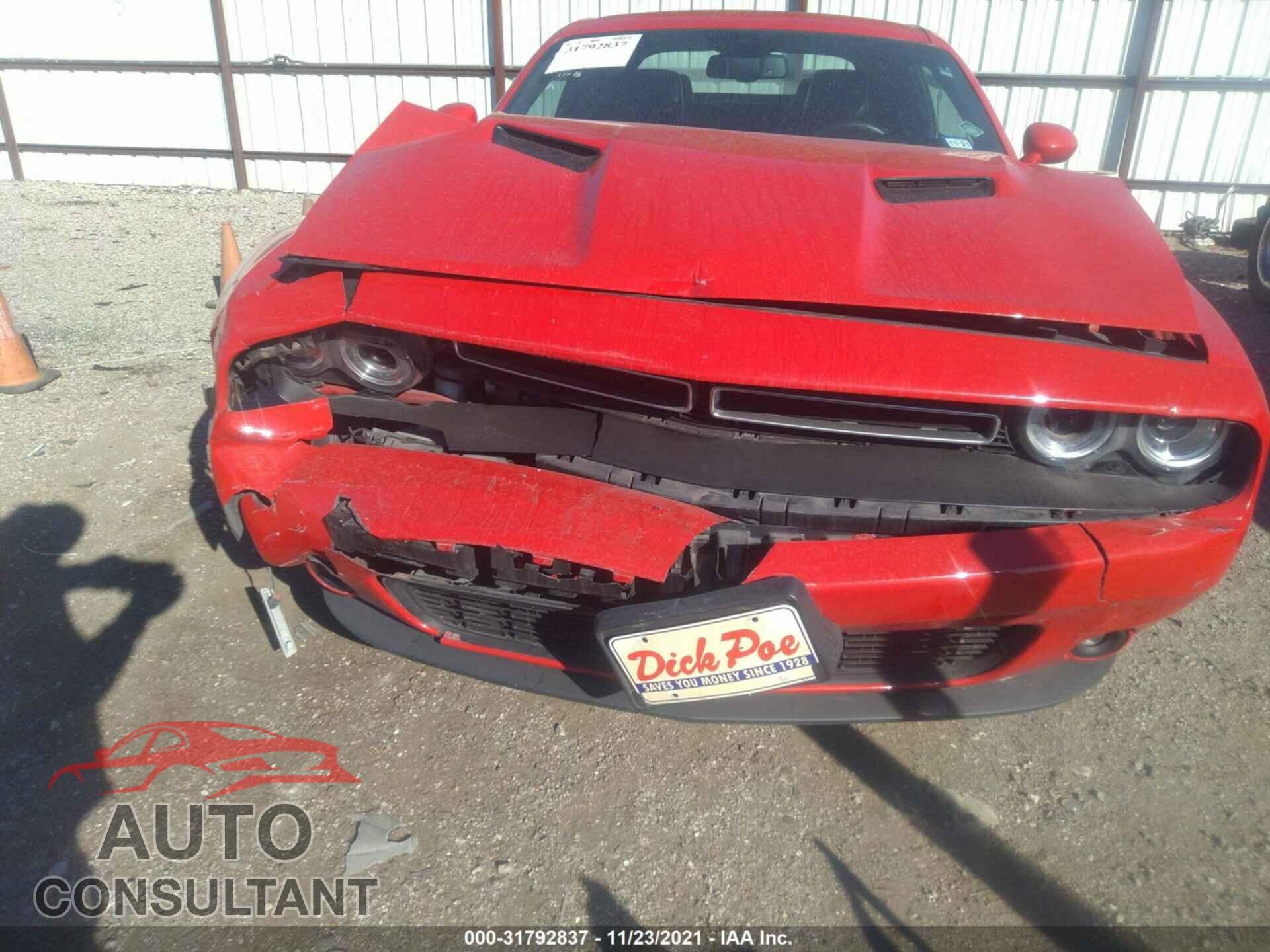 DODGE CHALLENGER 2019 - 2C3CDZAG8KH719372