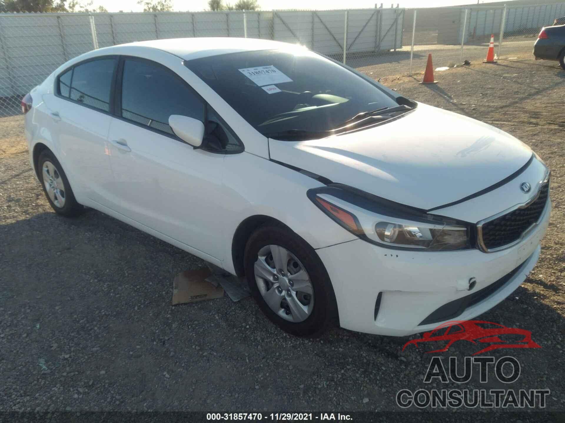 KIA FORTE 2017 - 3KPFK4A77HE120694